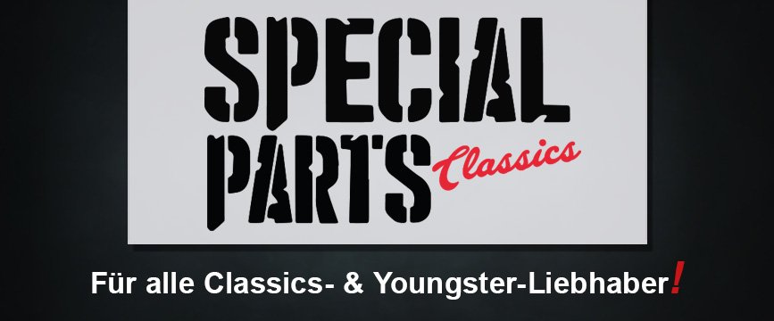 Special Parts Classics: Kfz-Ersatzteile für Classic-Fahrzeuge und Youngtimer.