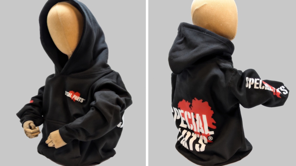 Kinder-Hoodies schwarz, Basic