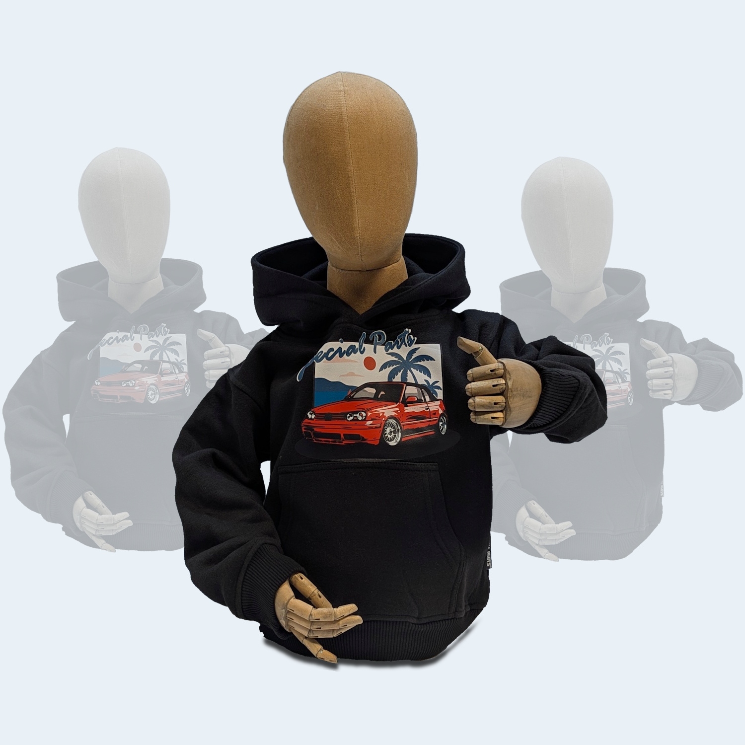 Kinder-Hoodies schwarz