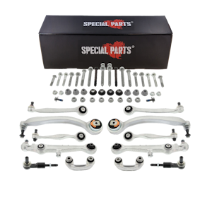 Verstärkte Alu-Querlenkersätze für Audi, VW und Skoda