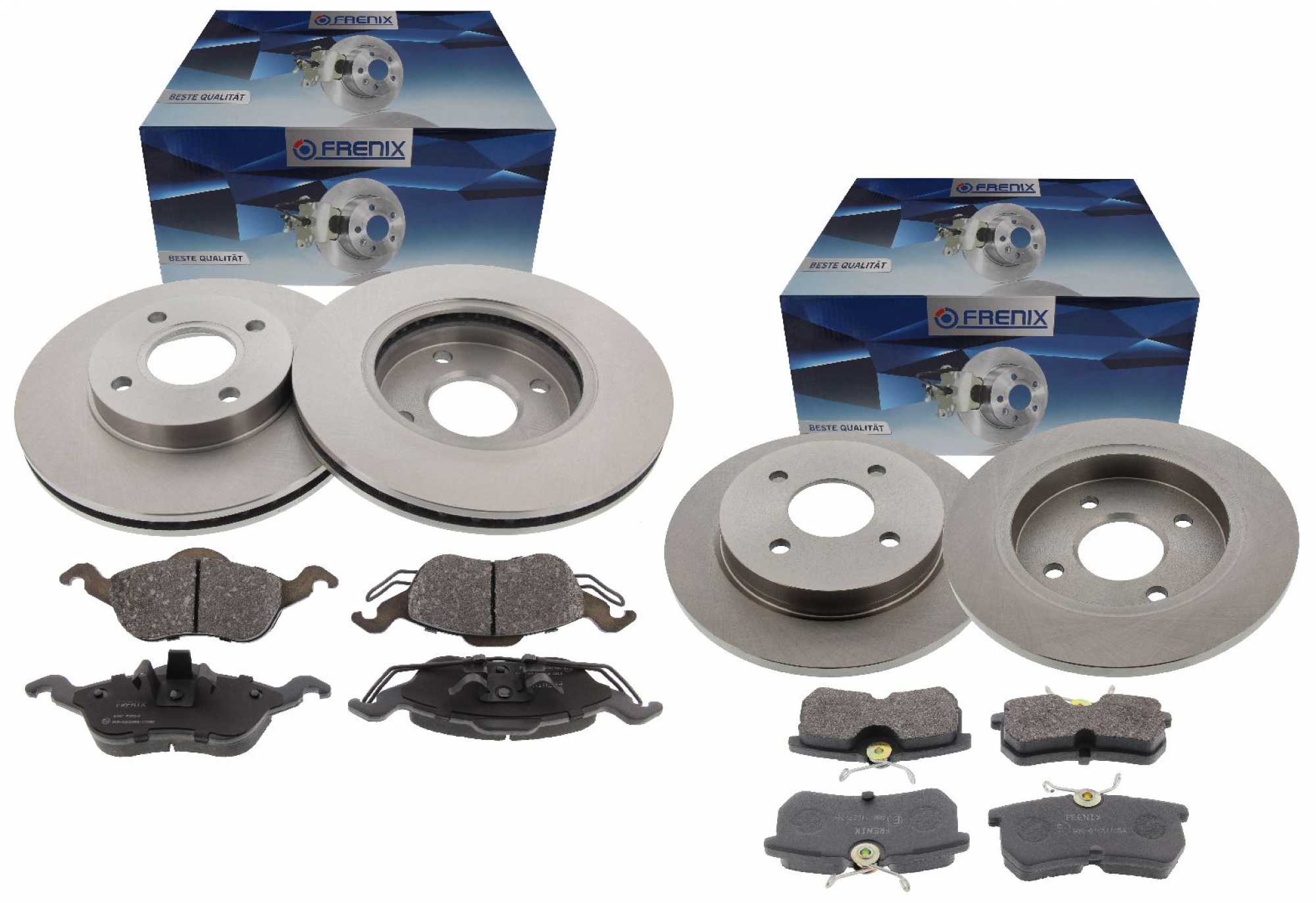 Frenix Bremsensatz, VA + HA, Ford Focus