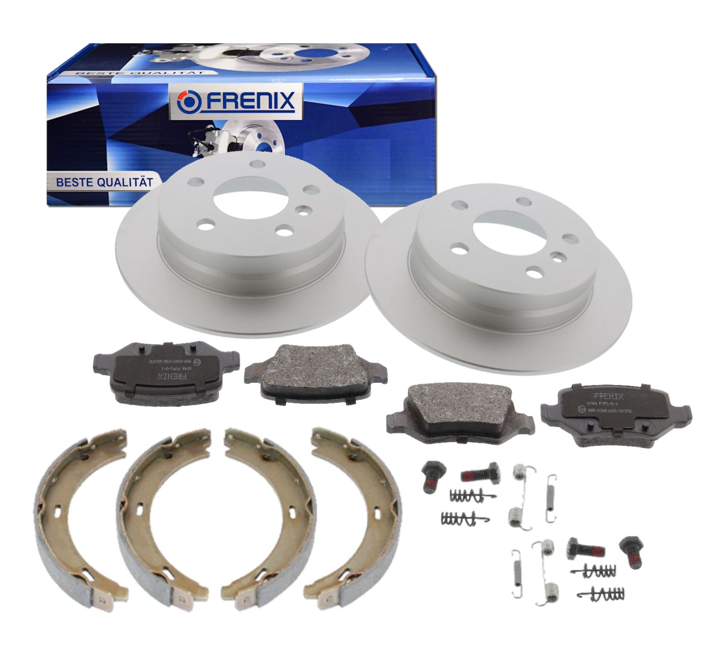 Frenix Bremsensatz inkl. Handbremse HA, Mercedes-Benz A-Klasse