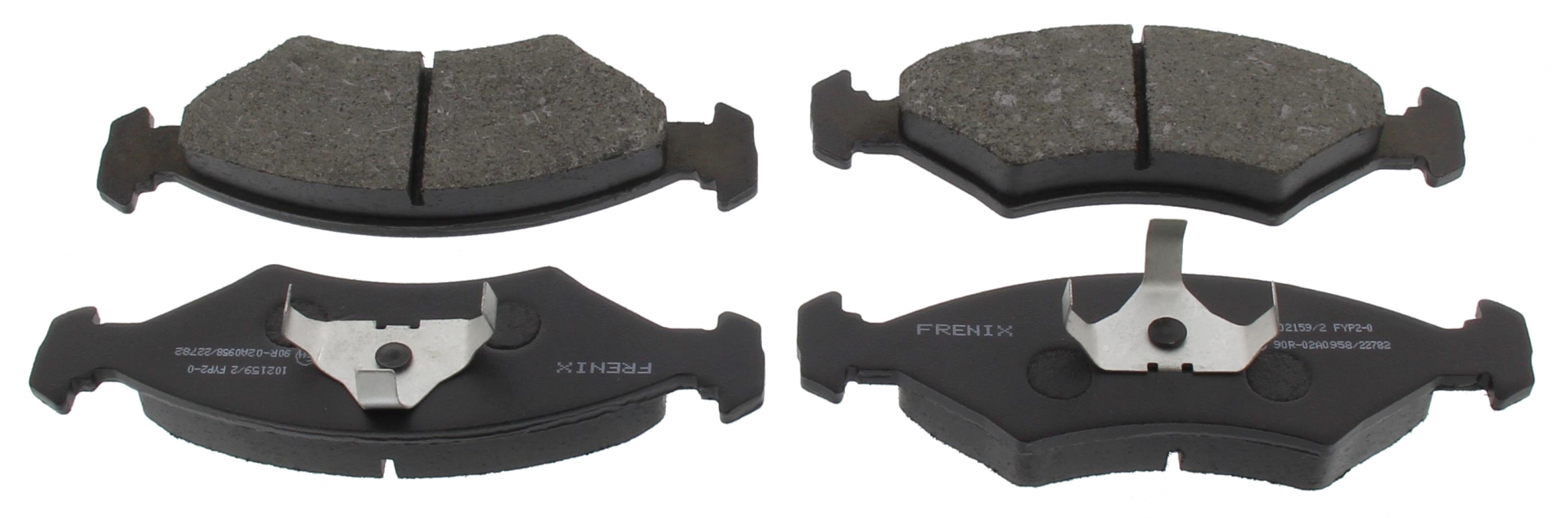 Frenix Bremsbelagsatz, Scheibenbremse VA, Ford Escort, Mazda 121