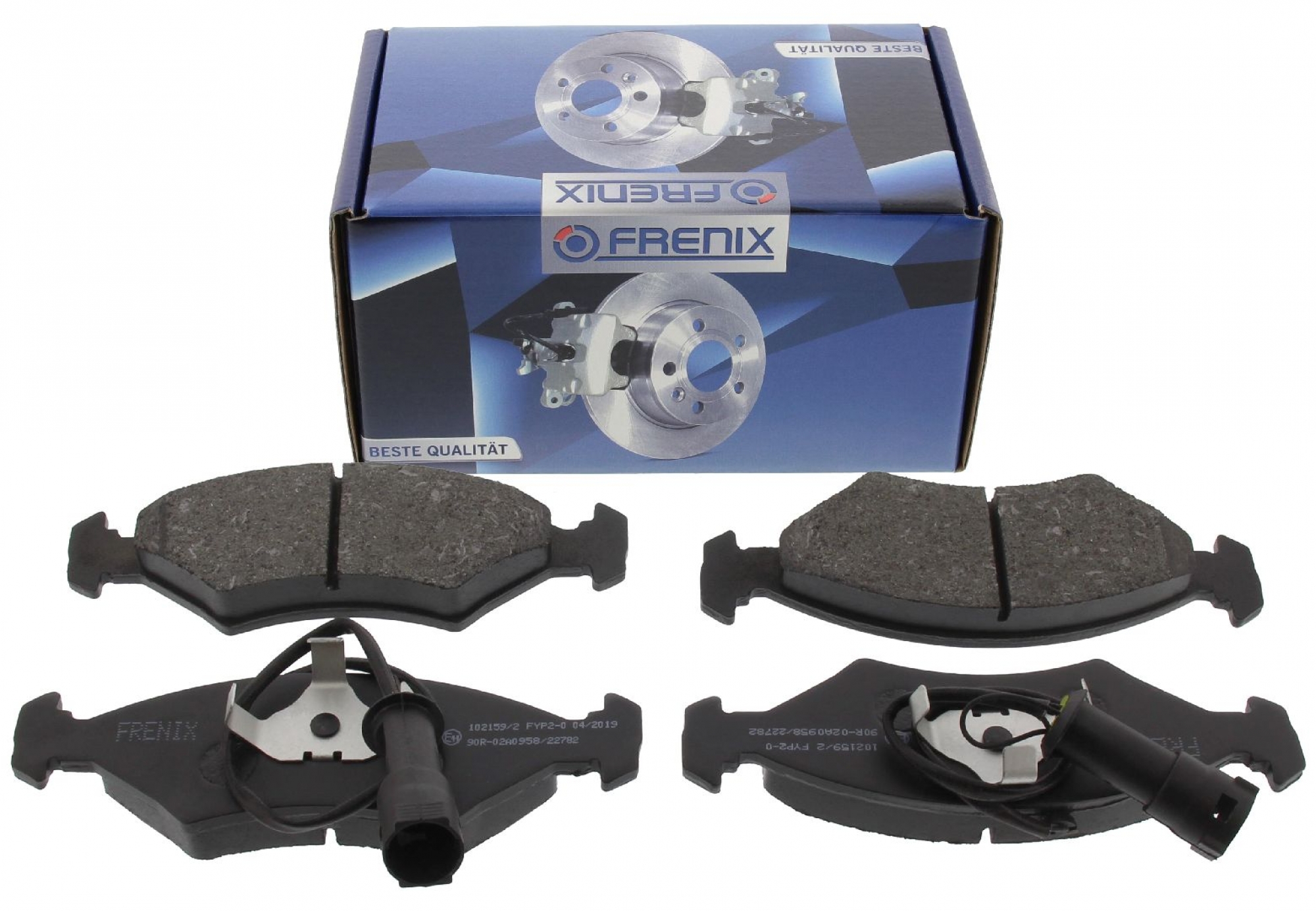 Frenix Bremsbelagsatz, Scheibenbremse VA, Ford Escort, Mazda 121