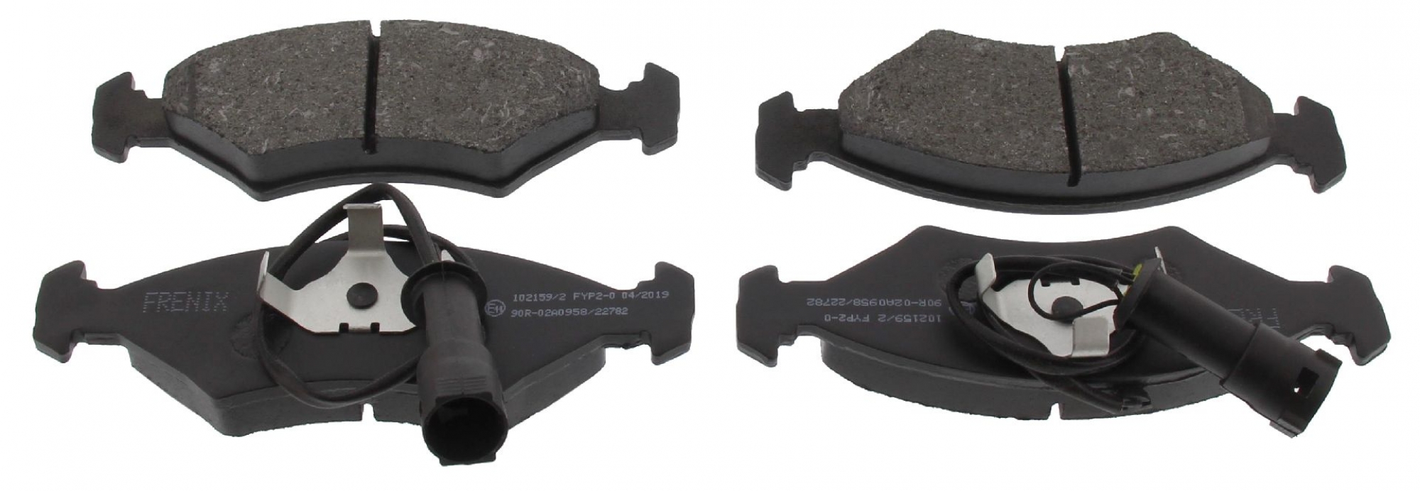 Frenix Bremsbelagsatz, Scheibenbremse VA, Ford Escort, Mazda 121