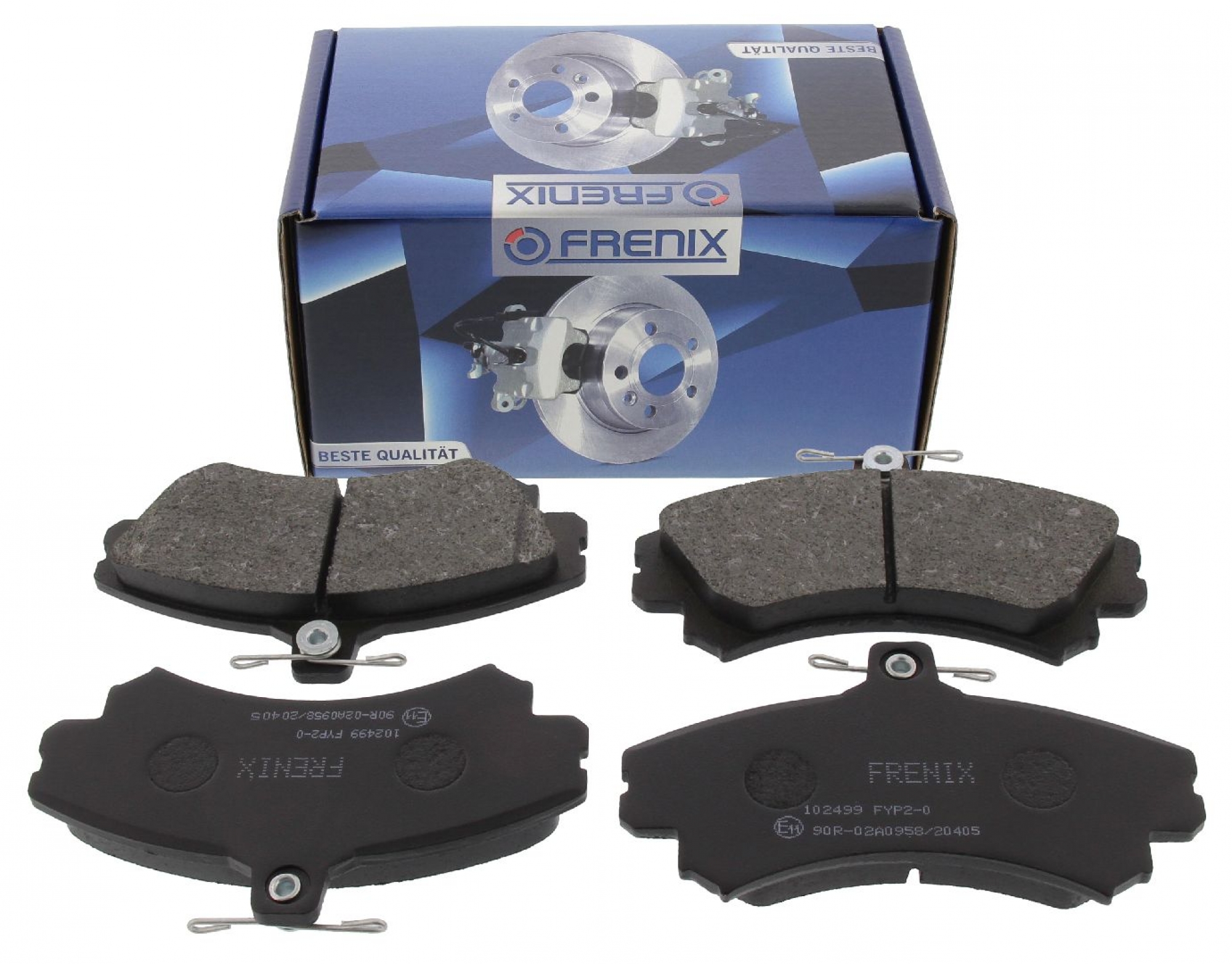 Frenix Bremsbelagsatz, Scheibenbremse VA, Mitsubishi Colt, Volvo S40