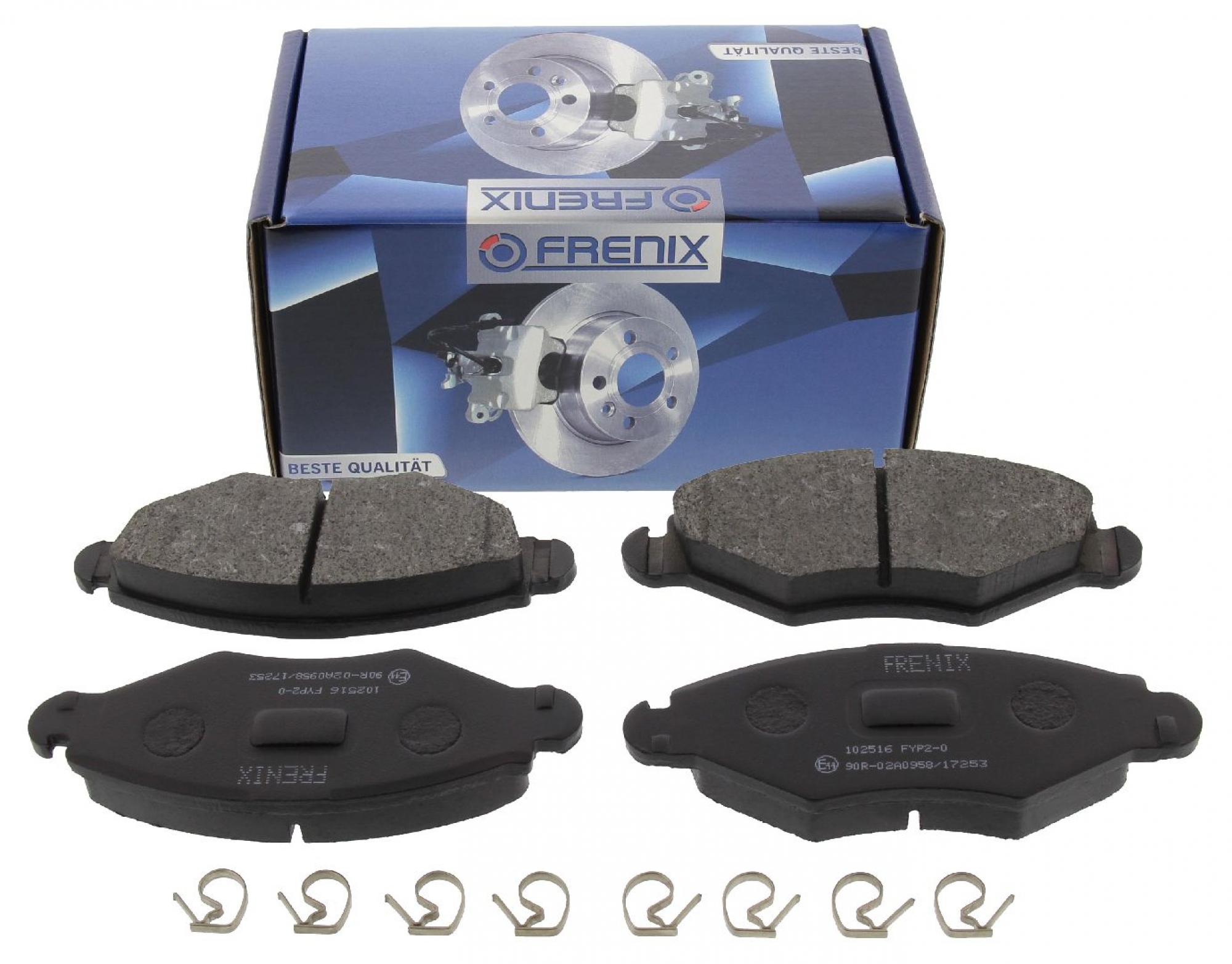 Frenix Bremsbelagsatz, Scheibenbremse VA, Citroën Xsara, Peugeot 206