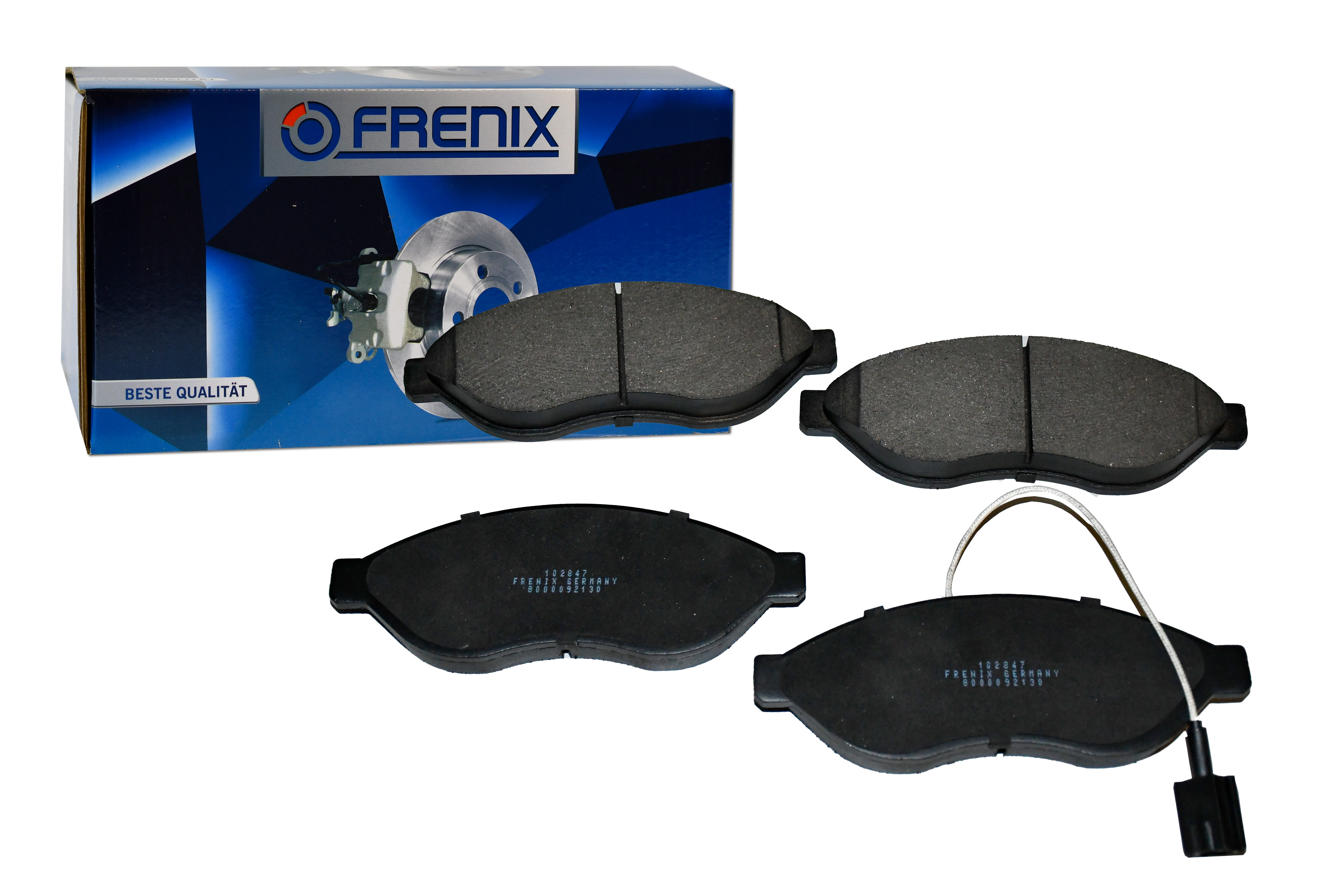 Frenix Bremsbelagsatz, Scheibenbremse VA, Citroën, Fiat, Peugeot