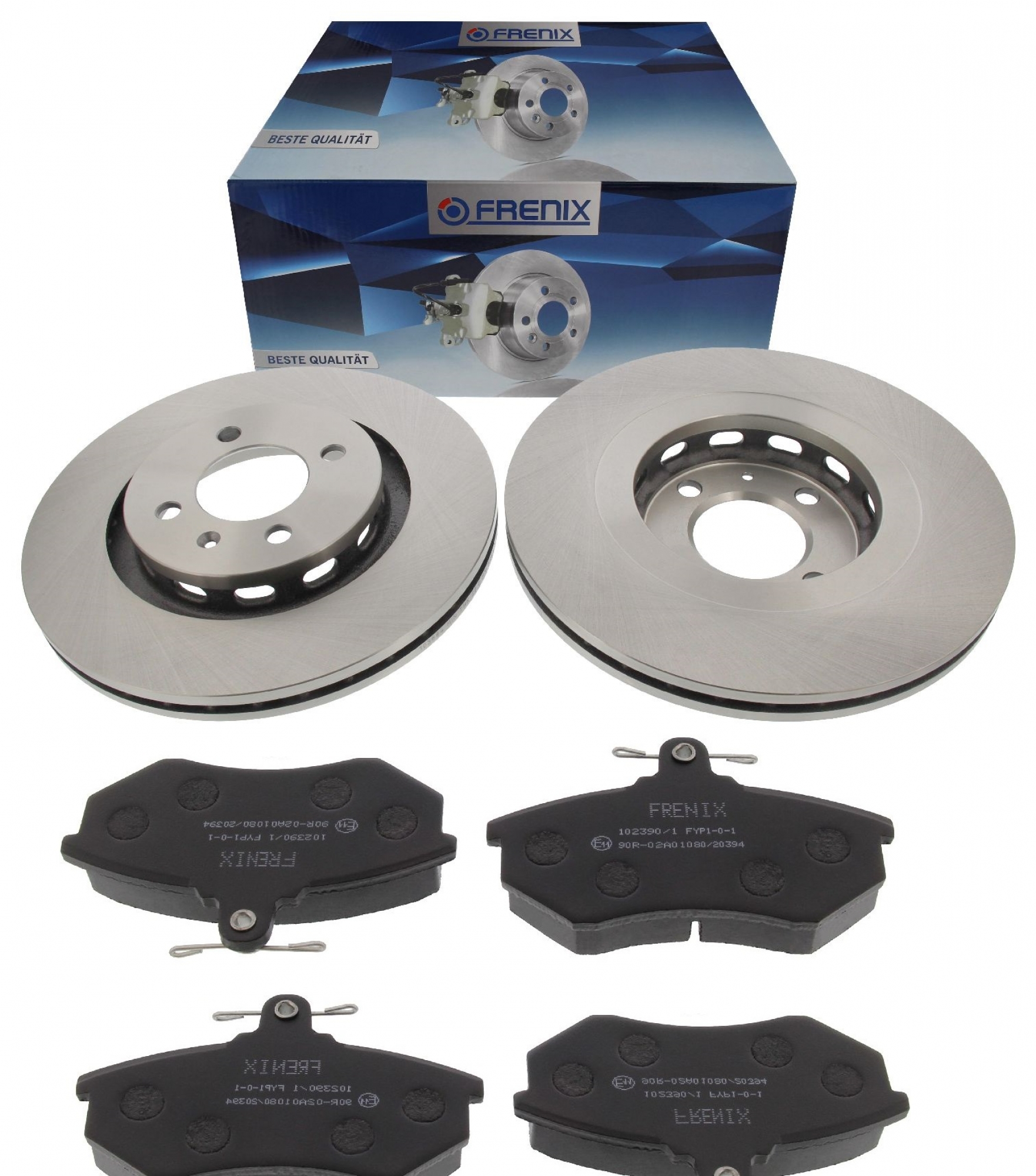 Frenix Bremsscheiben-Satz VA, Seat Cordoba, VW Passat