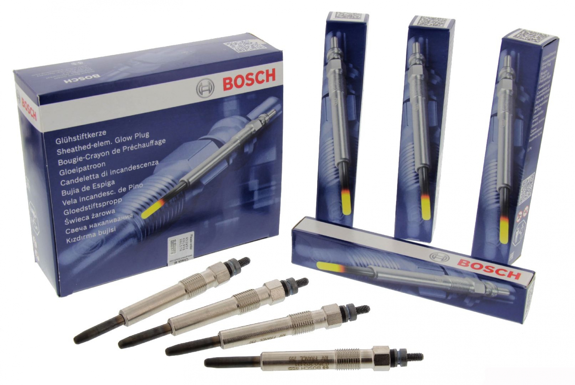 4 Stück Glühkerzen, Ford