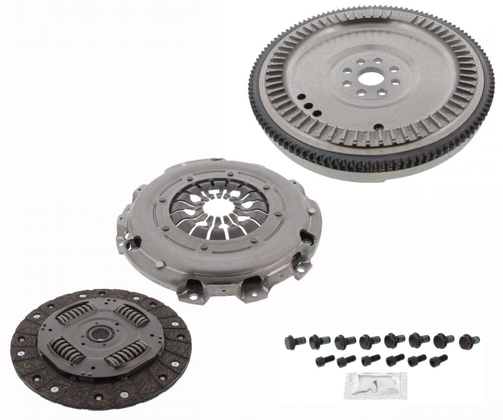 Kupplungs-Umrüstungssatz von Zweimassenschwungrad auf Einmassenschwungrad, Ford
