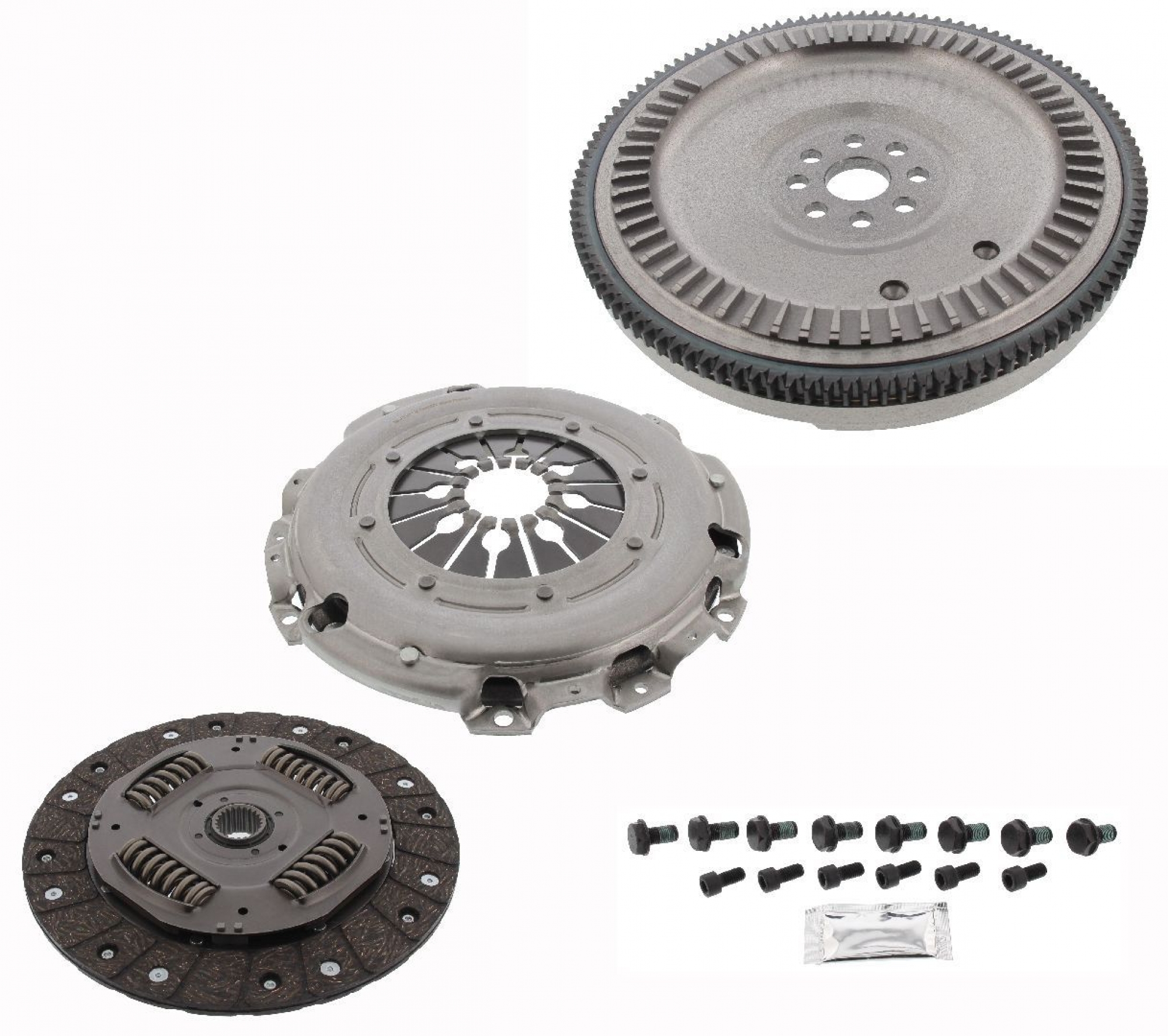 Kupplungs-Umrüstungssatz von Zweimassenschwungrad auf Einmassenschwungrad, Ford