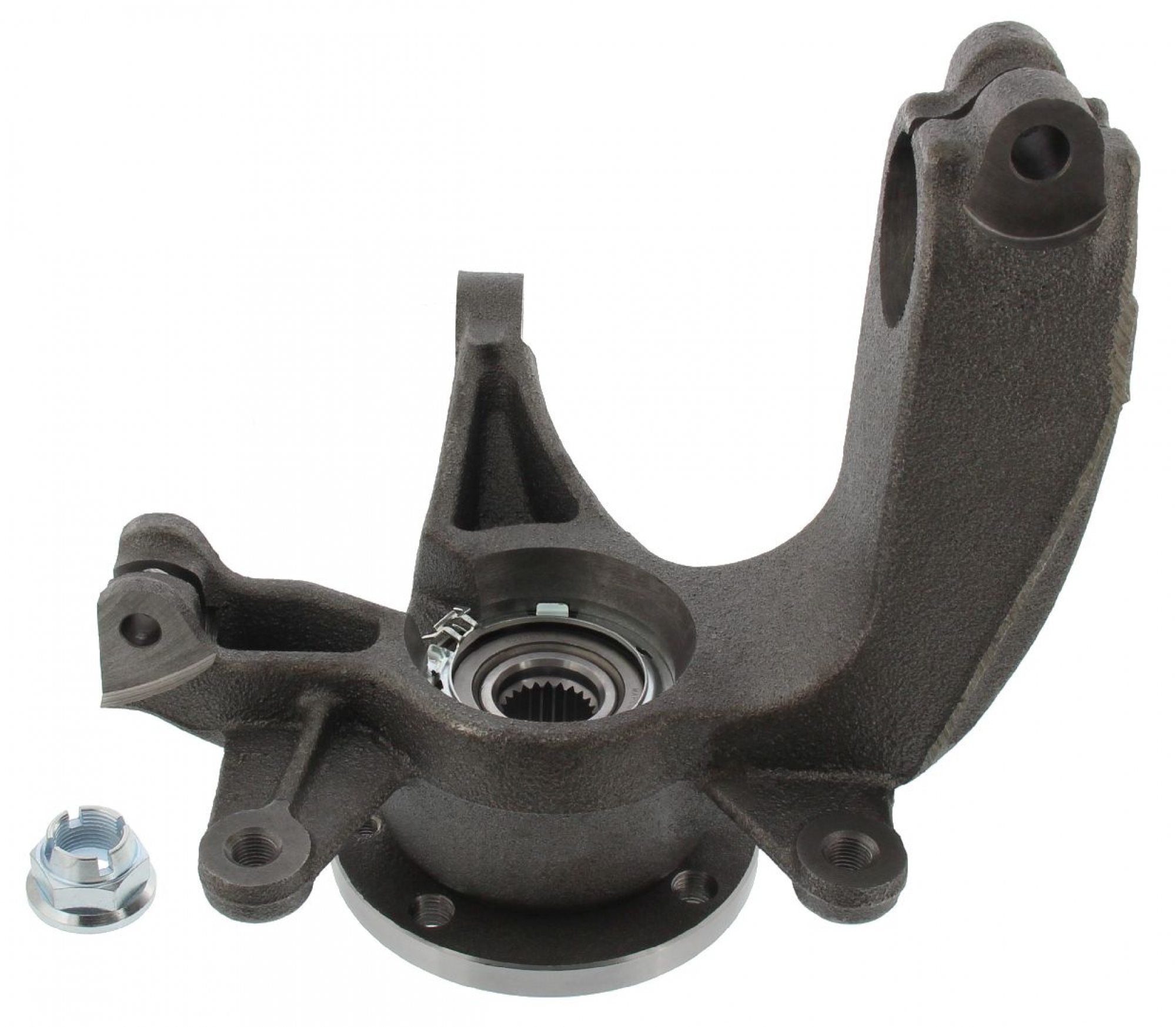 VORMONTIERTER Reparatursatz, Achsschenkel, Vorderachse links, für RENAULT MEGANE II