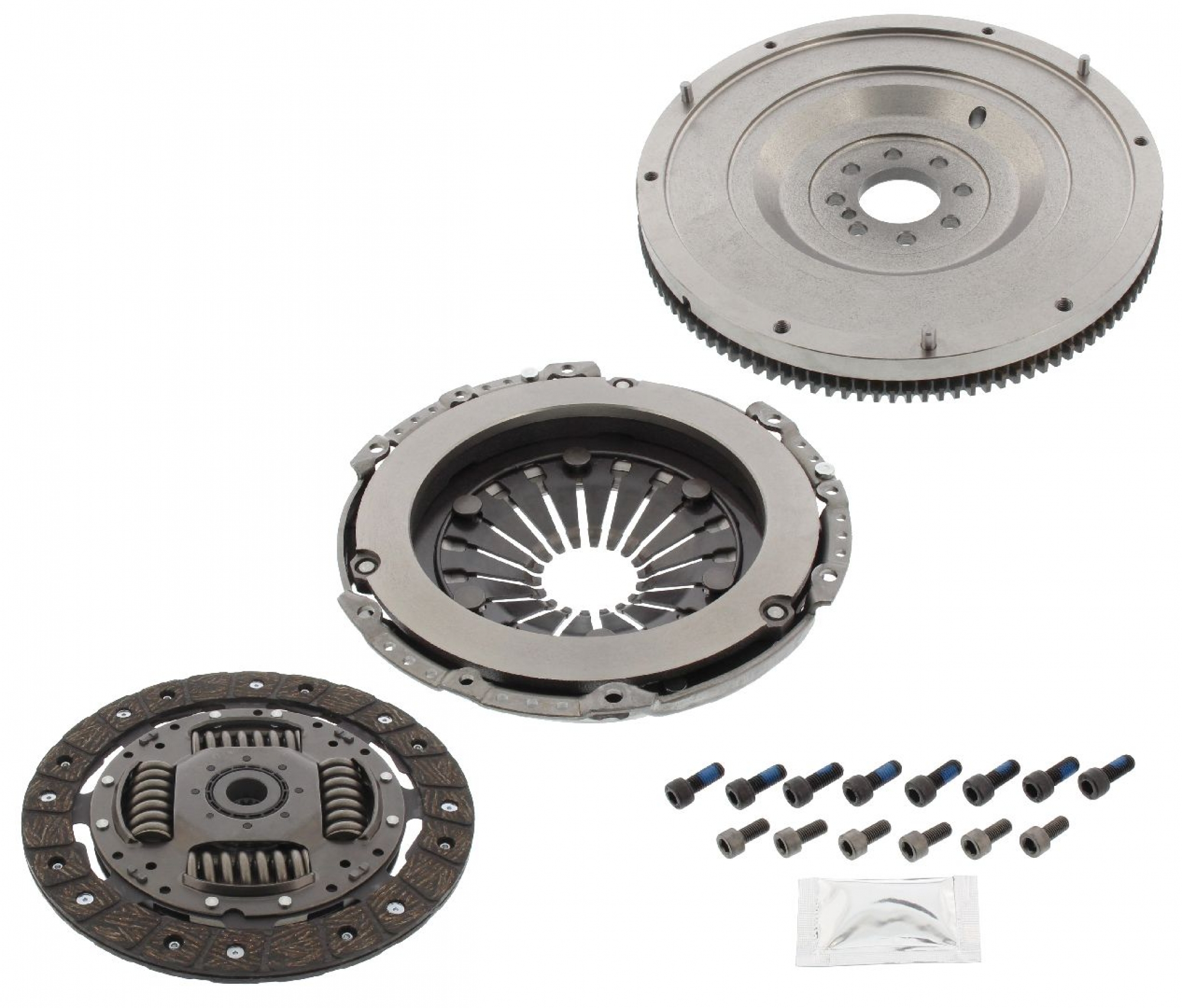 Kupplungs-Umrüstungssatz von Zweimassenschwungrad auf Einmassenschwungrad, Opel