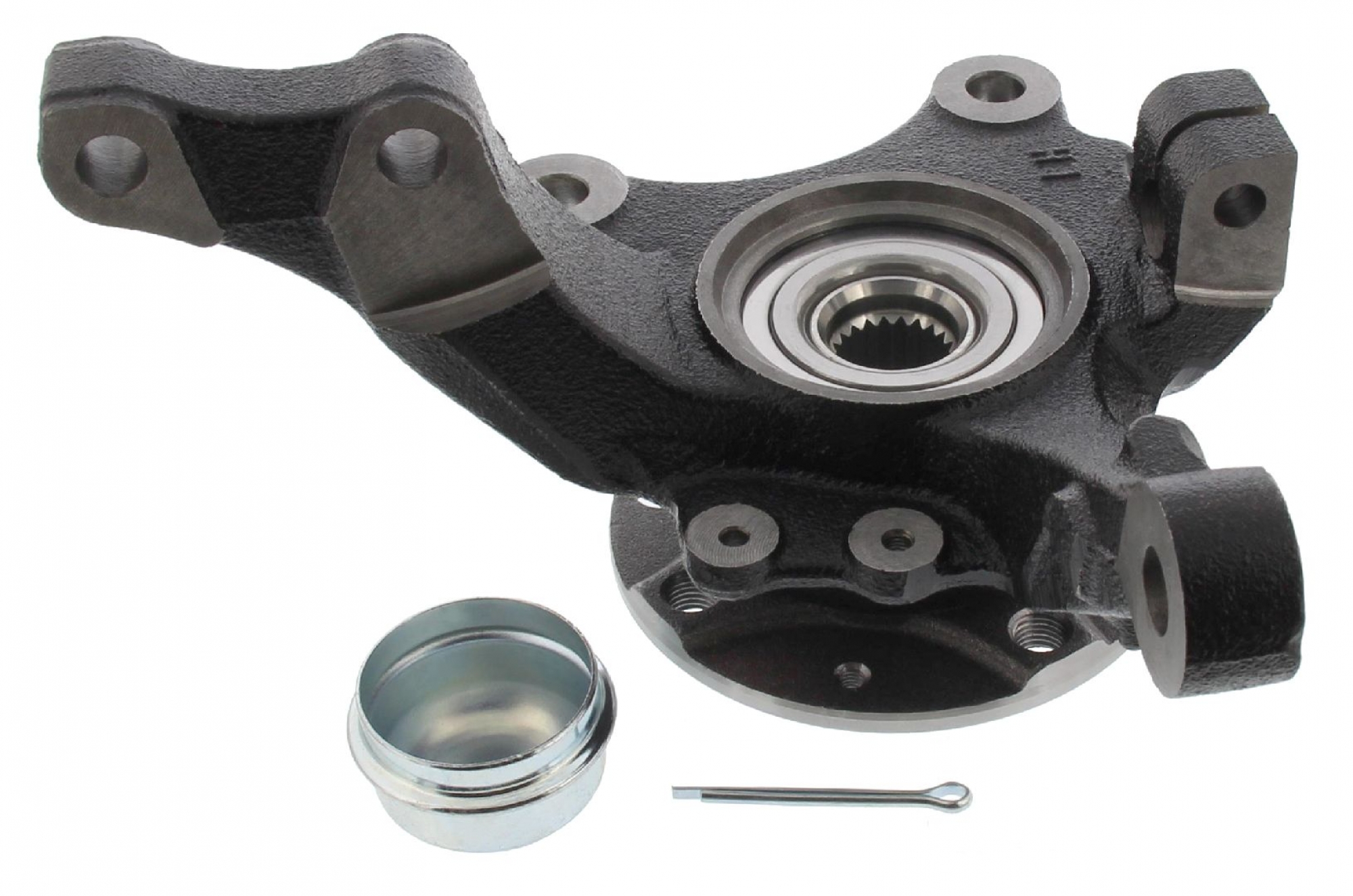 VORMONTIERTER Reparatursatz, Achsschenkel, Vorderachse links, für OPEL CORSA C