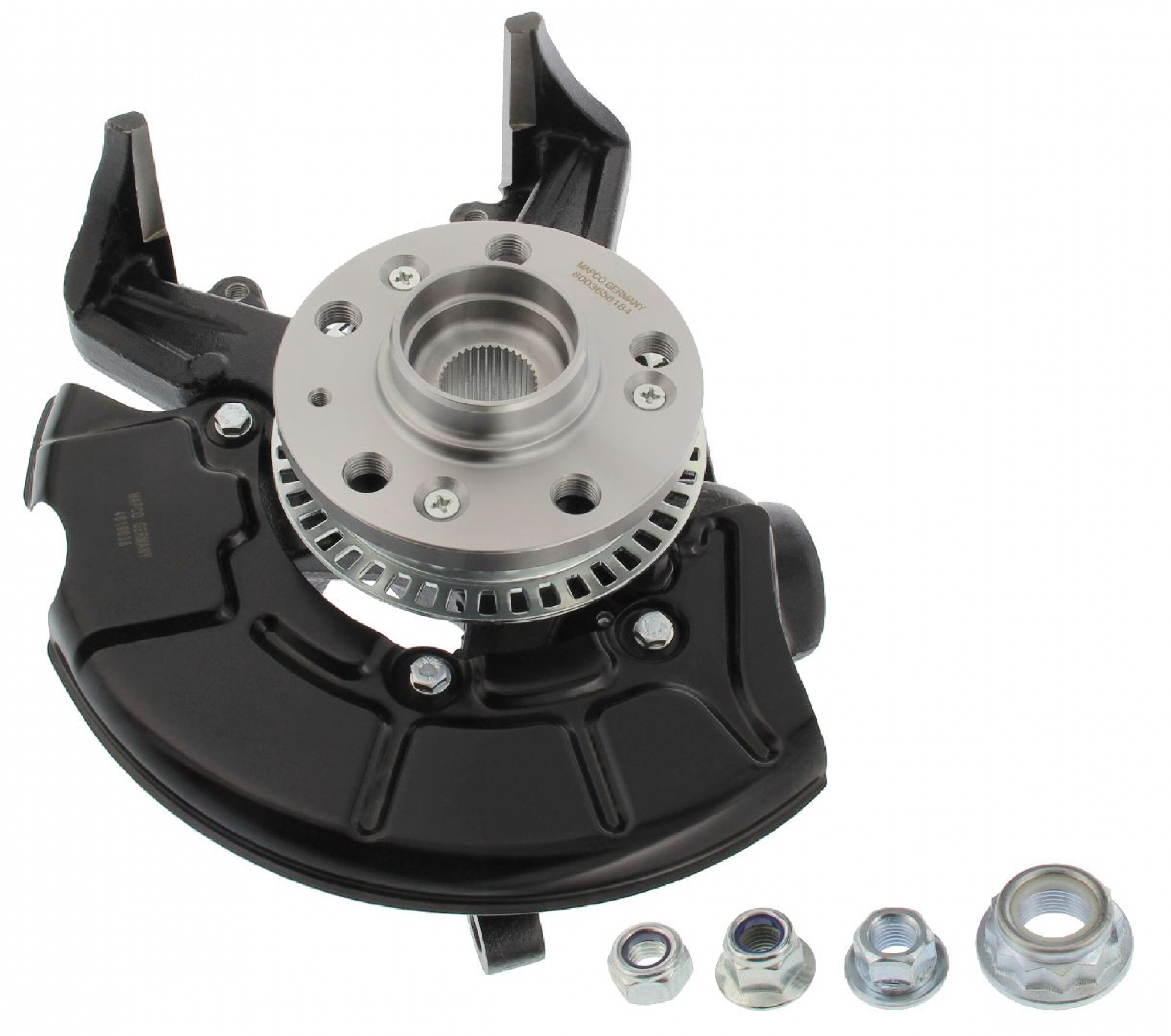 VORMONTIERTER Reparatursatz, Achsschenkel, Vorderachse links, für Audi A3, SEAT LEON, SKODA OCTAVIA I