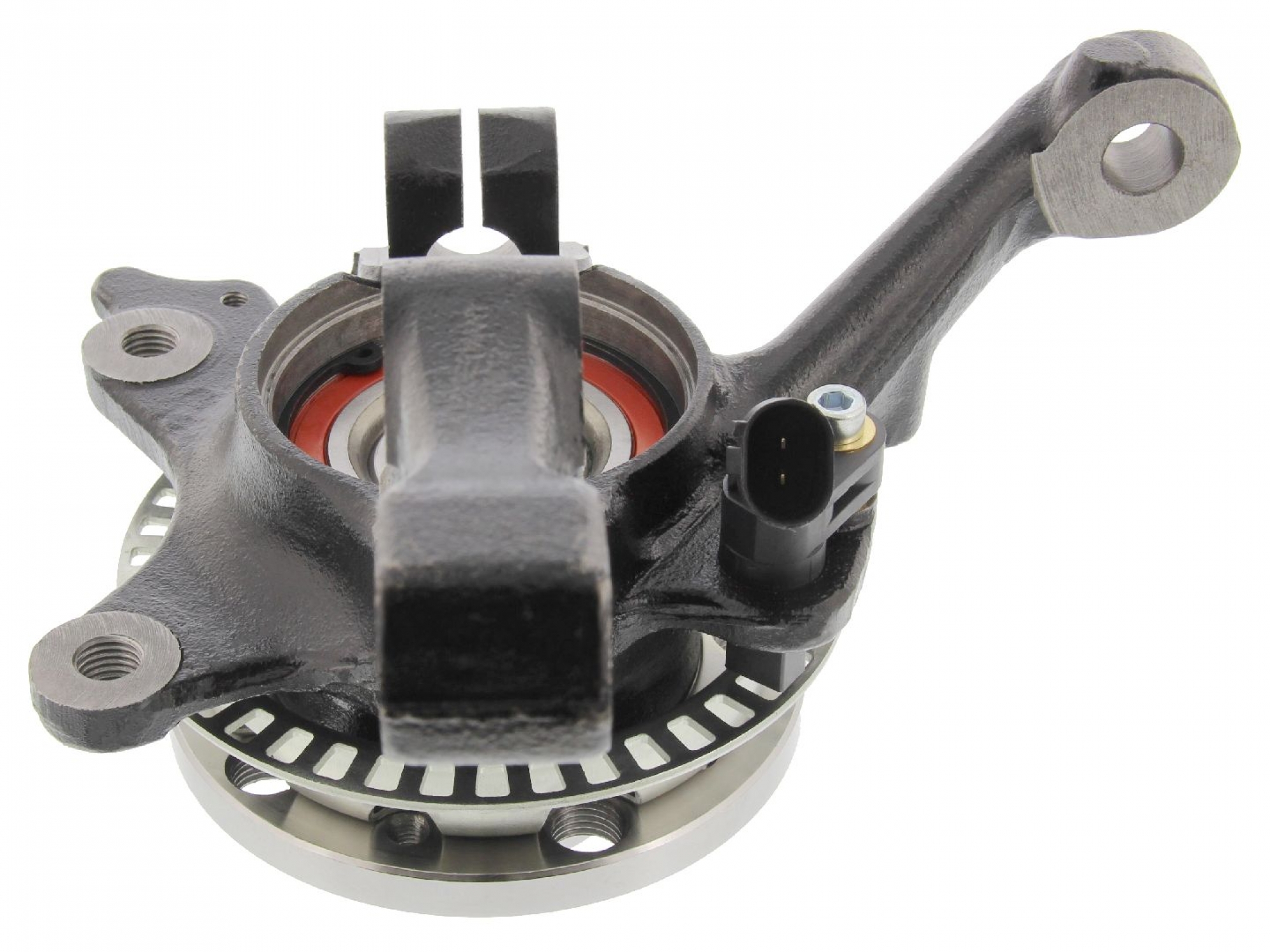 VORMONTIERTER Reparatursatz, Achsschenkel, VA links, VW Golf 2/3 mit ABS 5 x 100