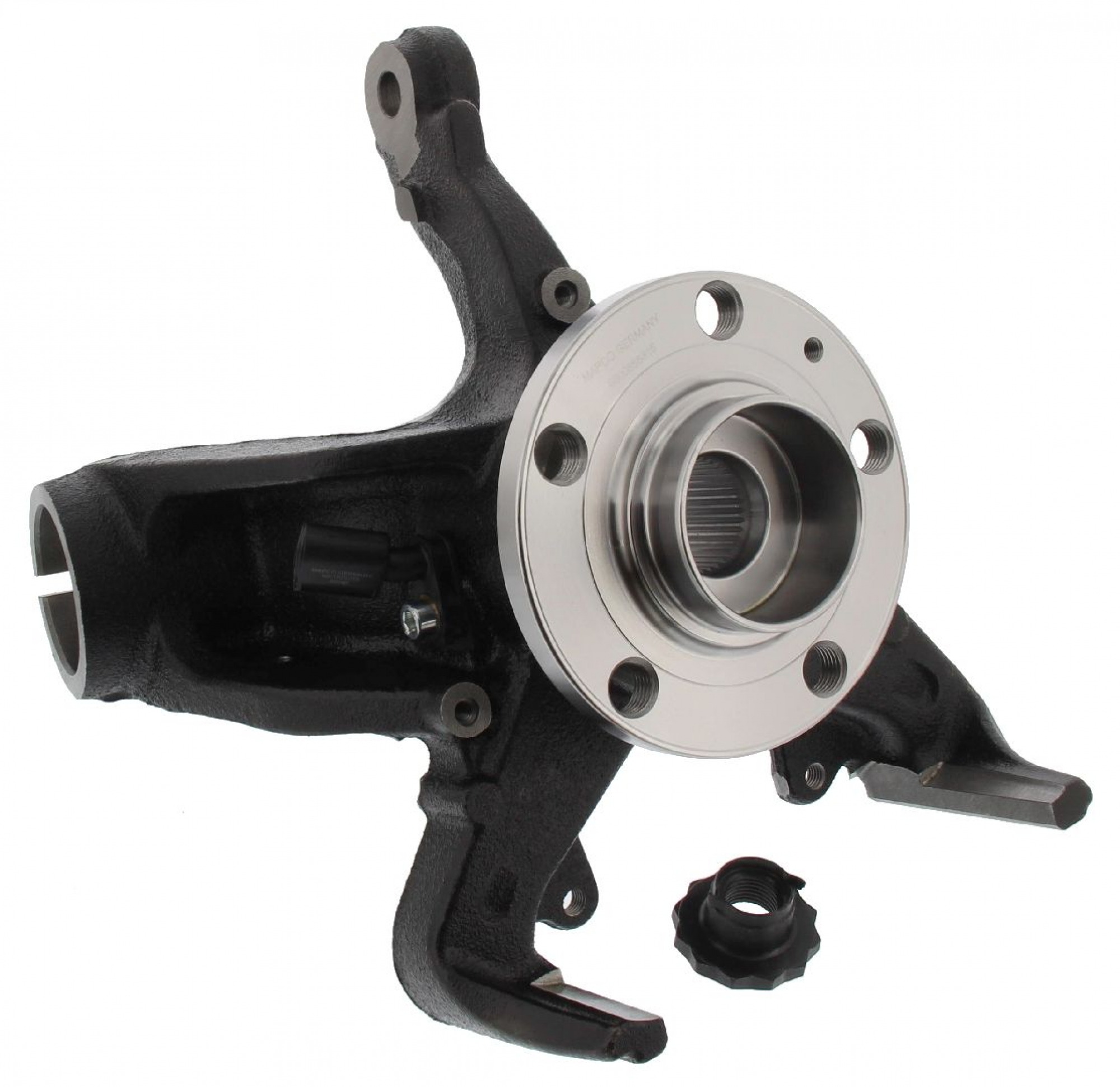 VORMONTIERTER Reparatursatz, Achsschenkel, Vorderachse links, für SKODA FABIA I