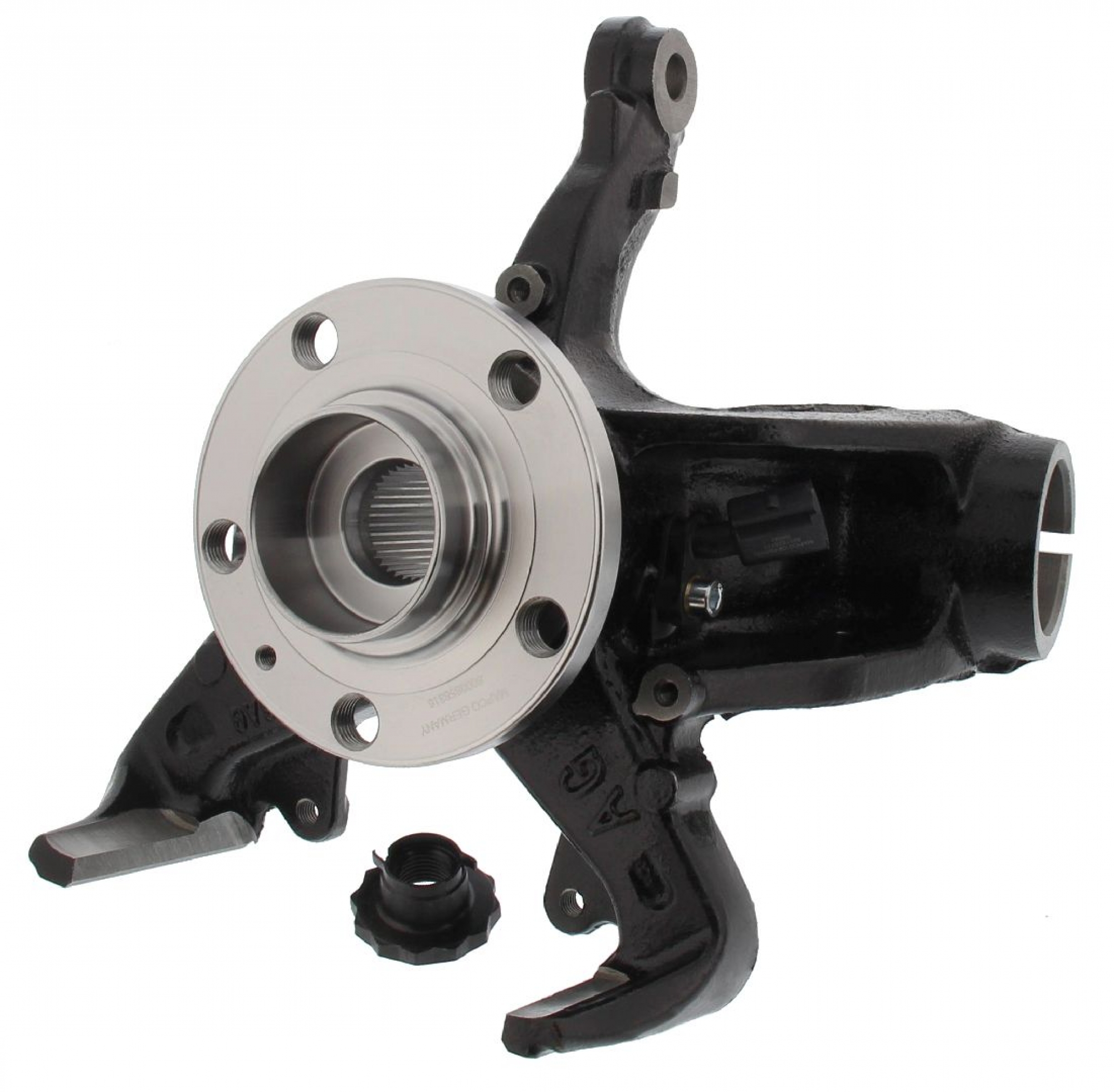 VORMONTIERTER Reparatursatz, Achsschenkel, Vorderachse rechts, SKODA FABIA I