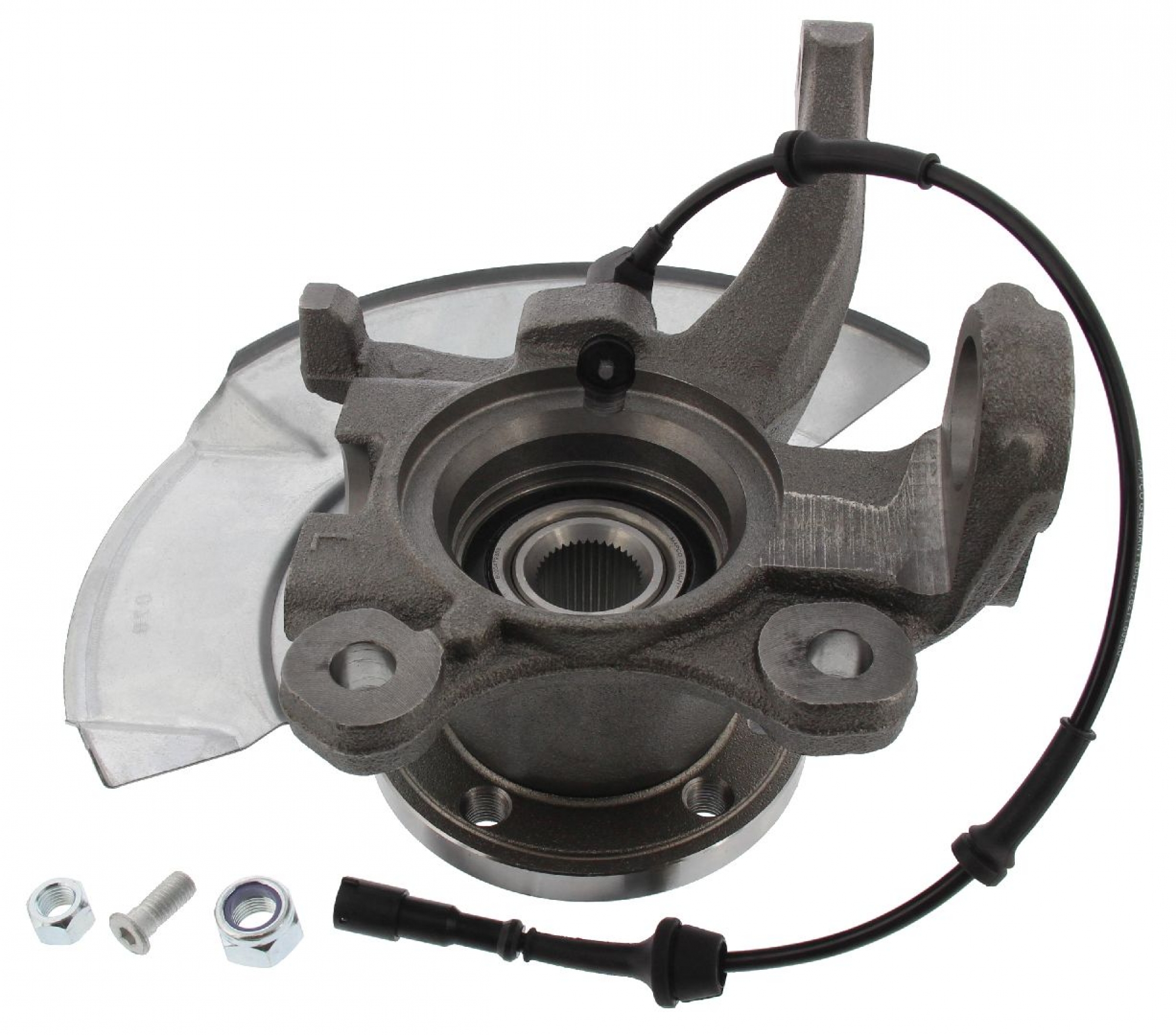 VORMONTIERTER Reparatursatz, Achsschenkel, Vorderachse links, für VW Transporter T4