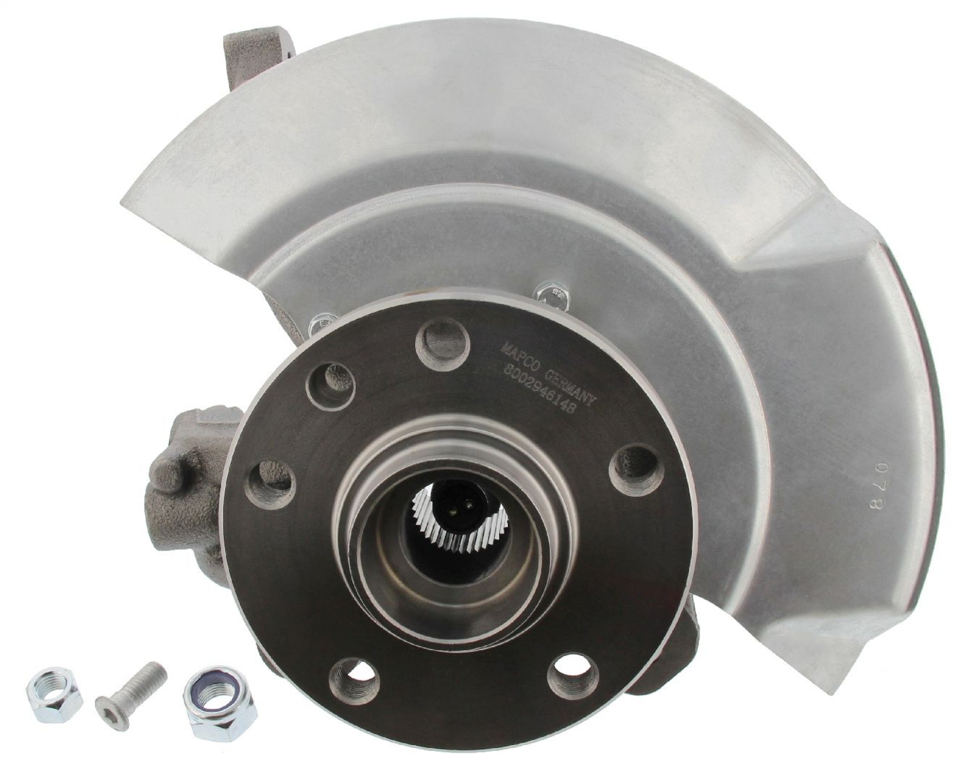 VORMONTIERTER Reparatursatz, Achsschenkel, Vorderachse links, für VW Transporter T4