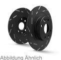 EBC-Bremsscheiben, Black Dash Disc (2-teilig), VA, Audi, Seat, Skoda, VW