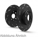 EBC-Bremsscheiben, Black Dash Disc (2-teilig), HA, Audi, Porsche, VW