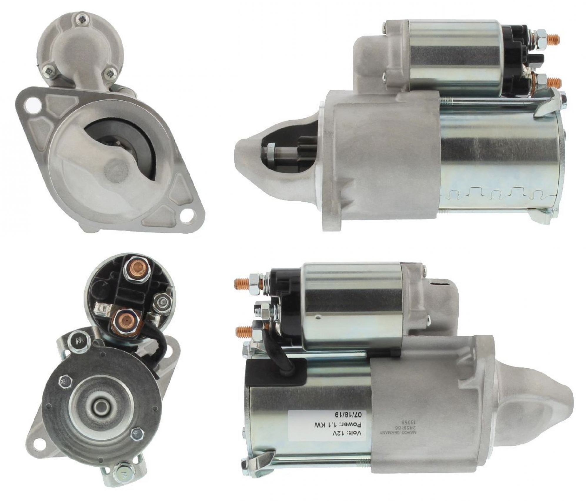 Starter, ALFA ROMEO, CHEVROLET, FIAT, OPEL, SAAB, VAUXHALL