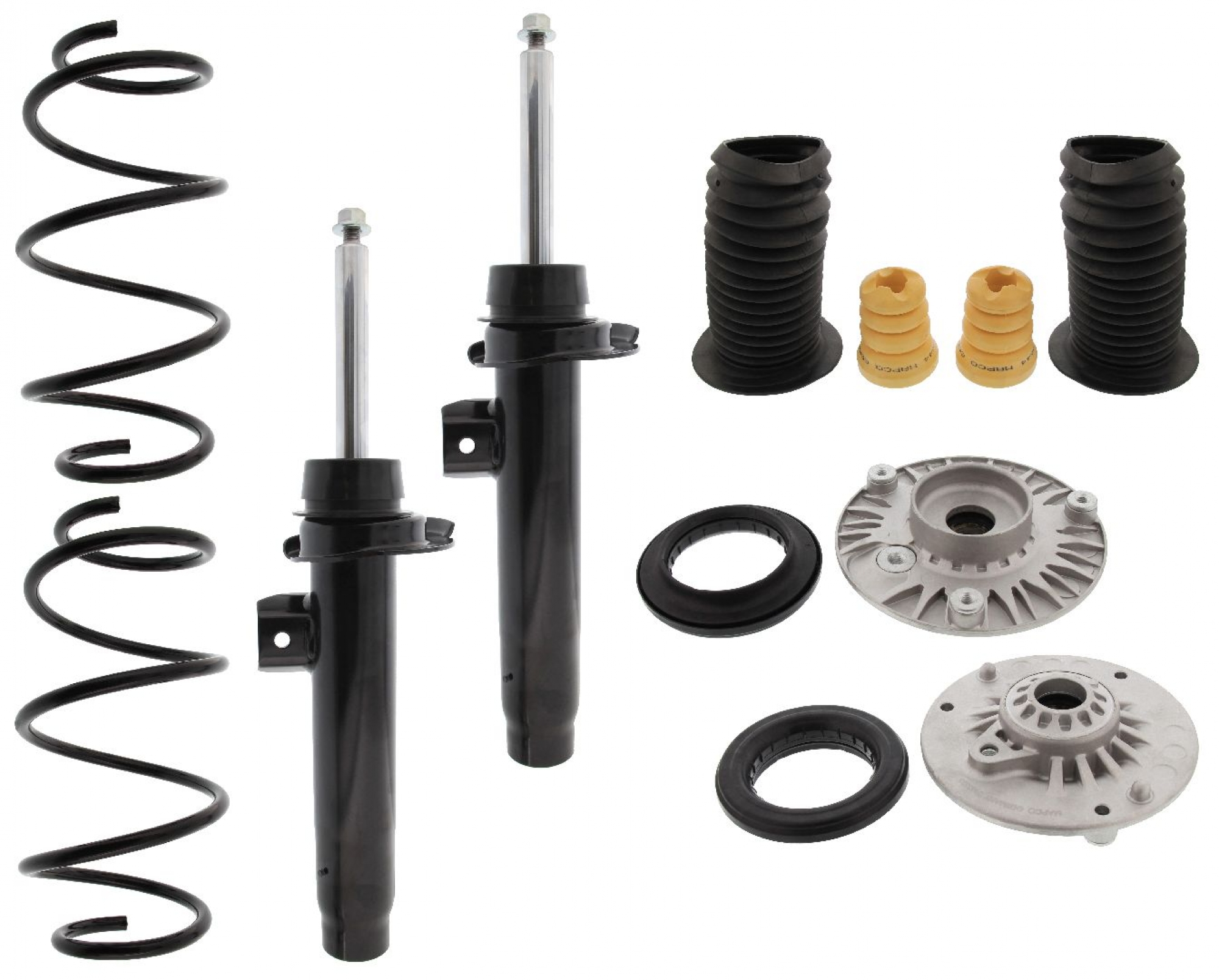 Montagesatz, Stoßdämpfer, VA, BMW 1 + 3