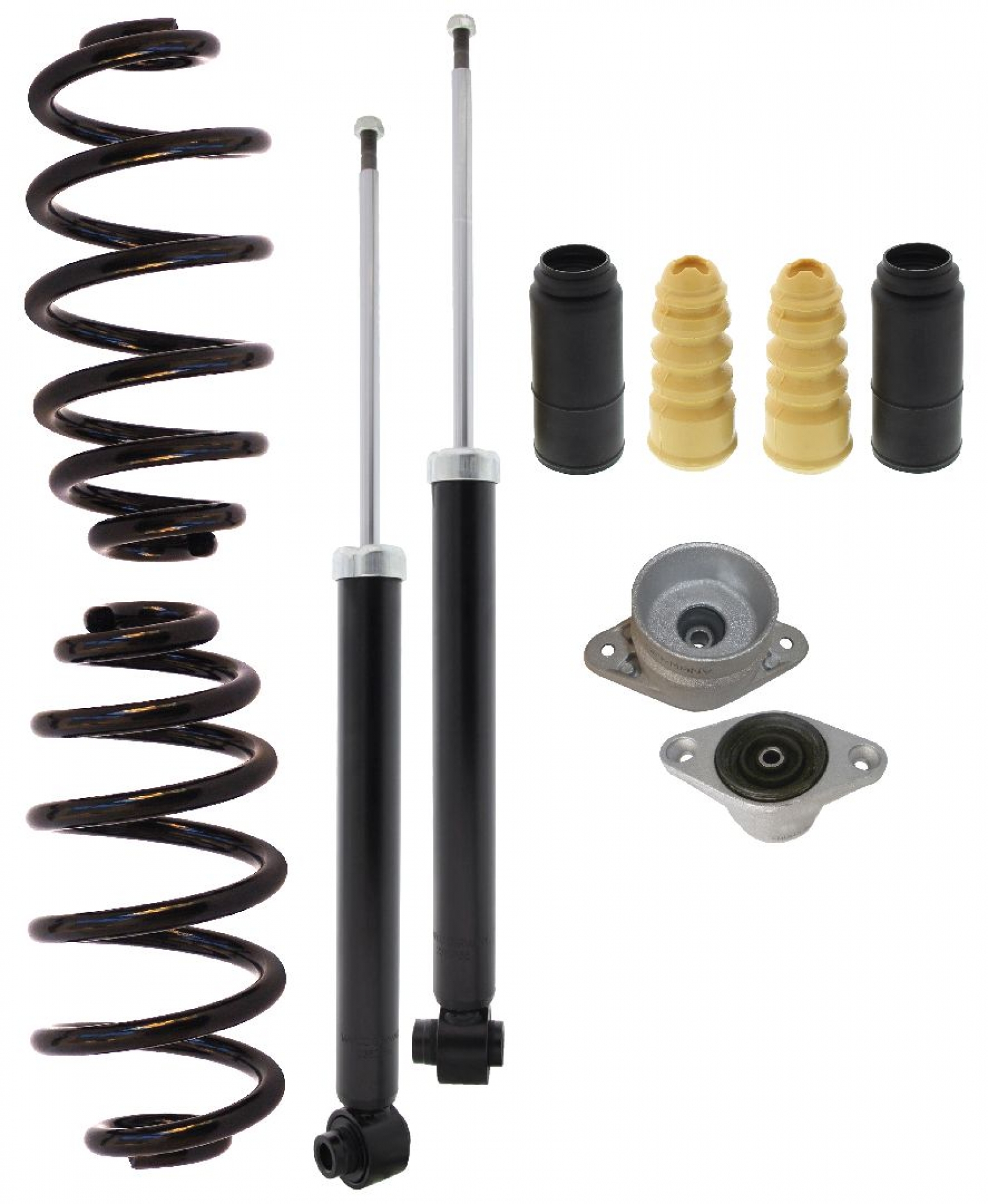 Montagesatz, Stoßdämpfer, HA, Audi A4