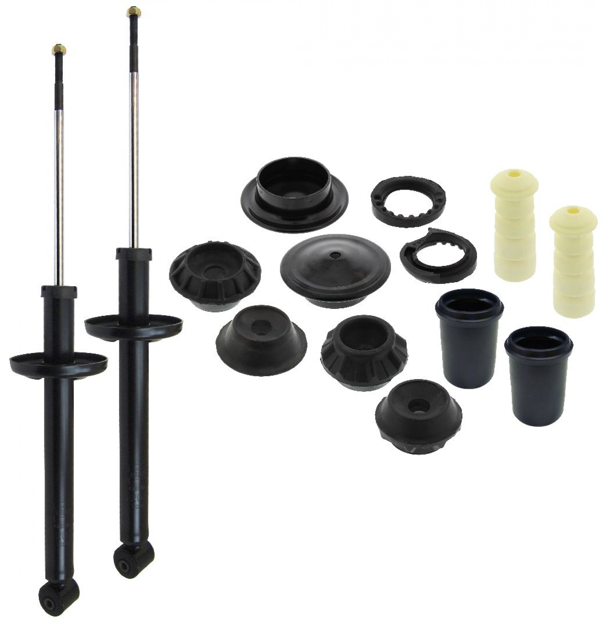 Montagesatz, Stoßdämpfer, HA, VW Golf II, JETTA