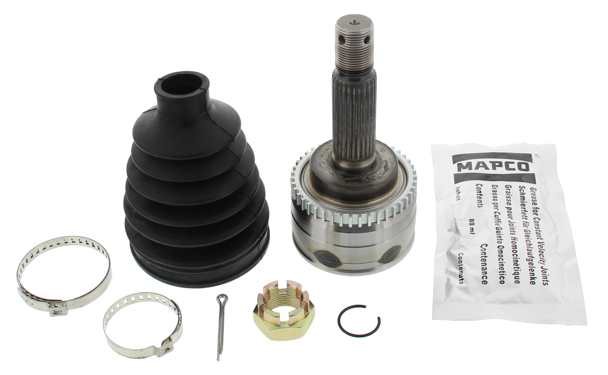 Gelenksatz, Antriebswelle, Vorderachse, radseitig, PROTON