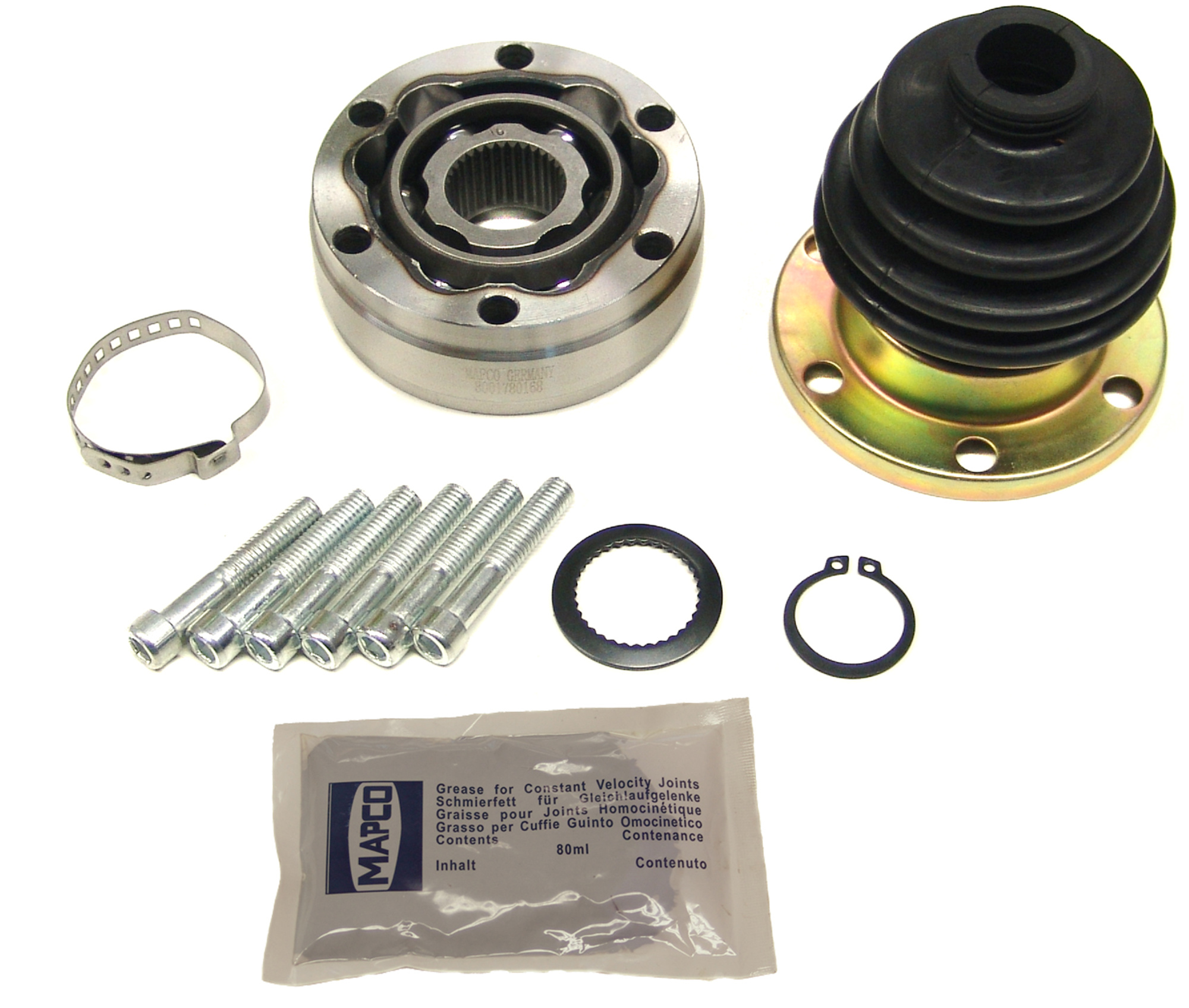 Gelenksatz, Antriebswelle, Vorderachse, getriebeseitig, SEAT, VW