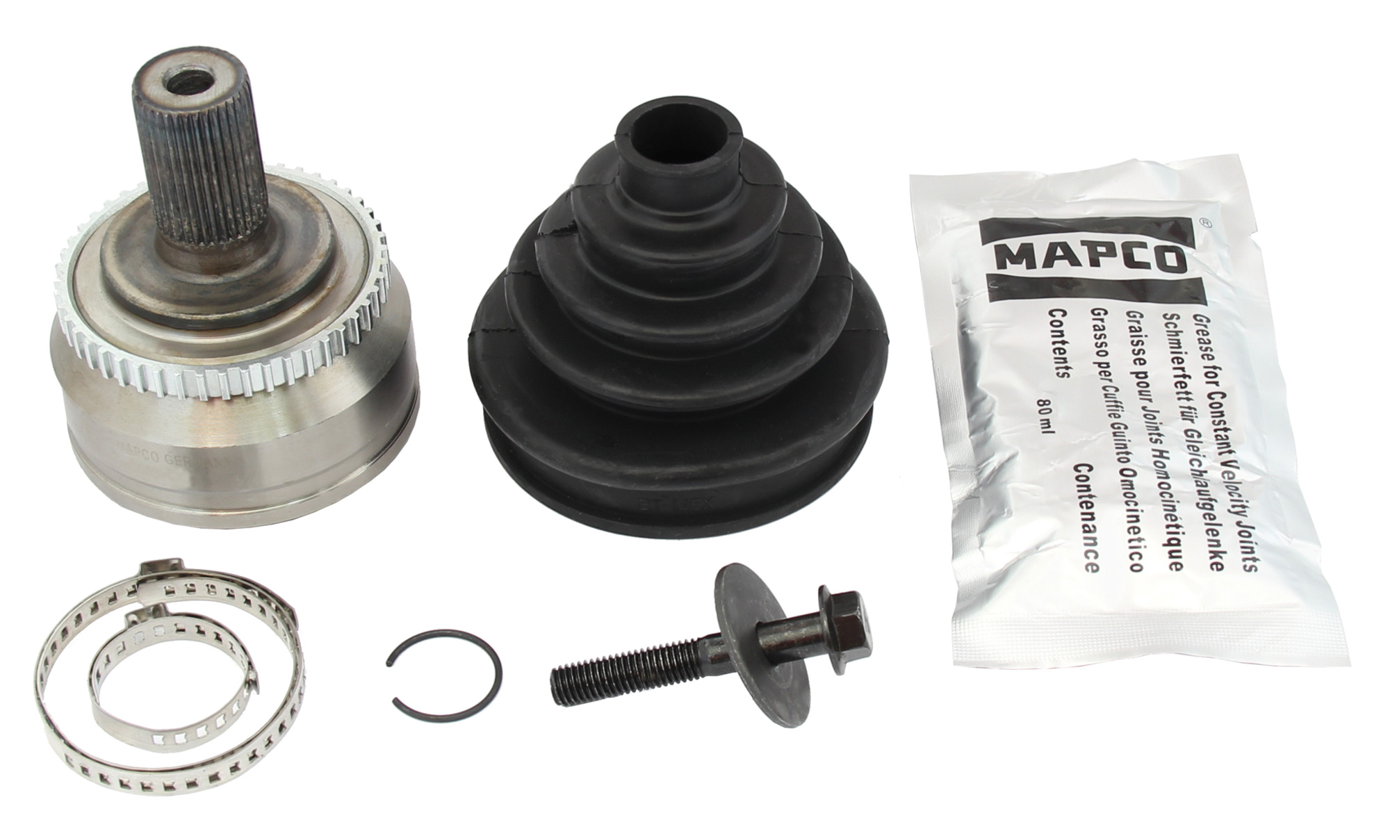 Gelenksatz, Antriebswelle, Vorderachse, radseitig, VOLVO