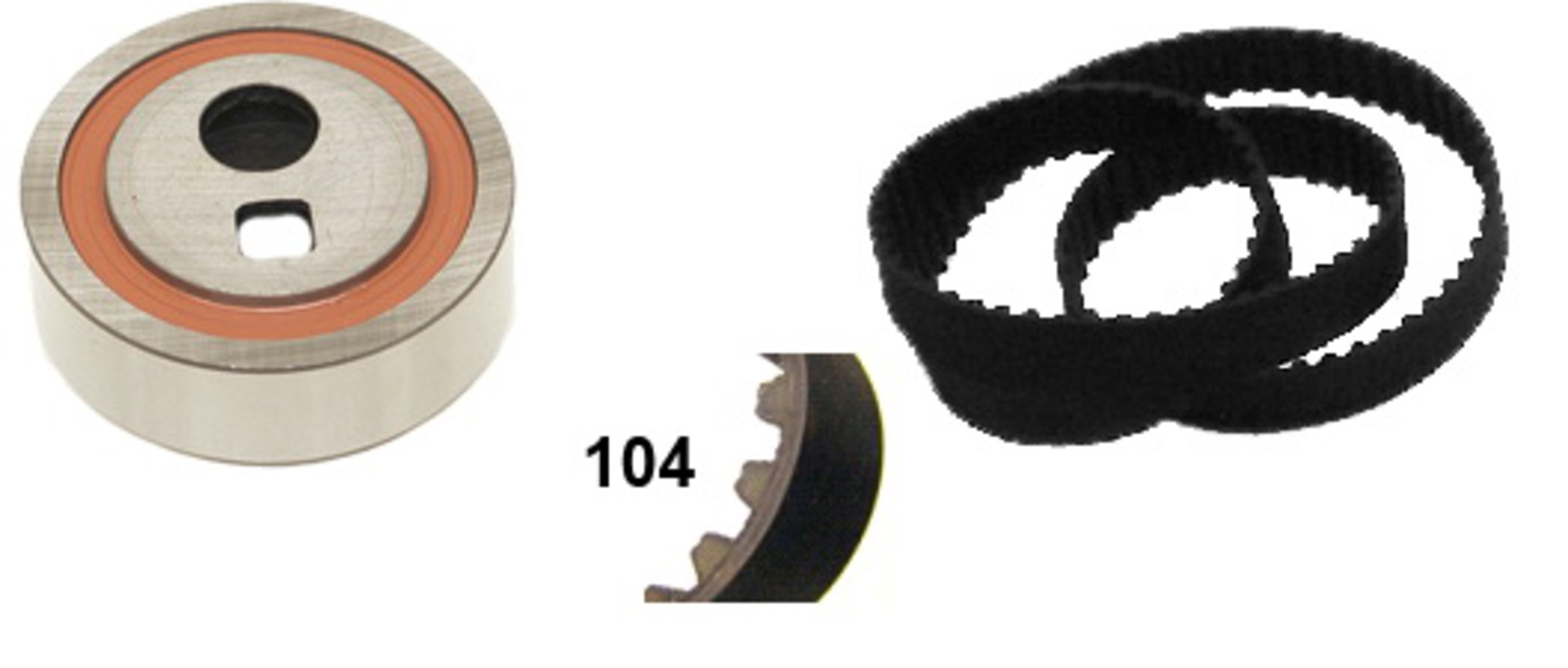 Zahnriemensatz, Satz, CITROËN, PEUGEOT