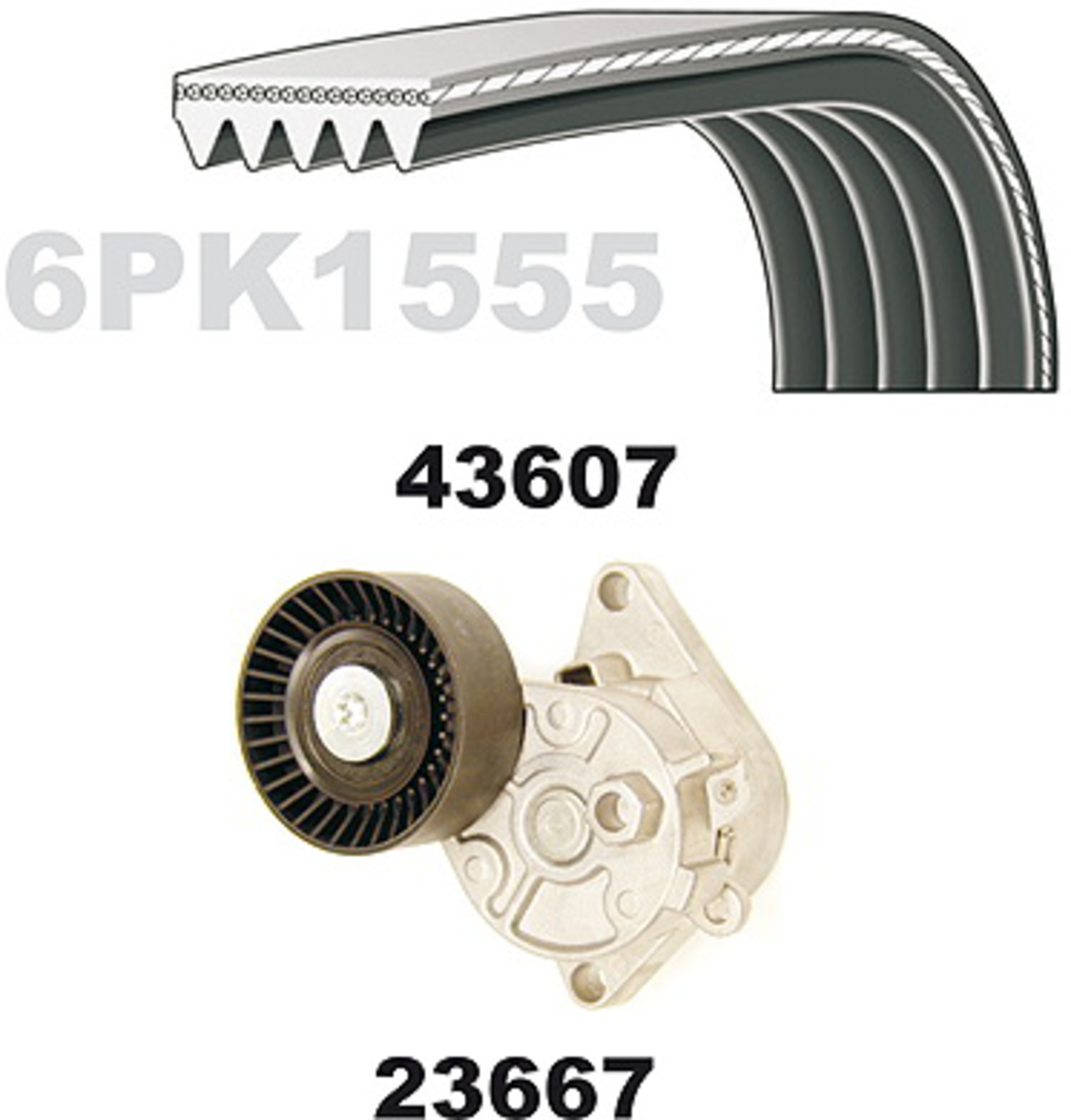 Keilrippenriemensatz, Satz, BMW