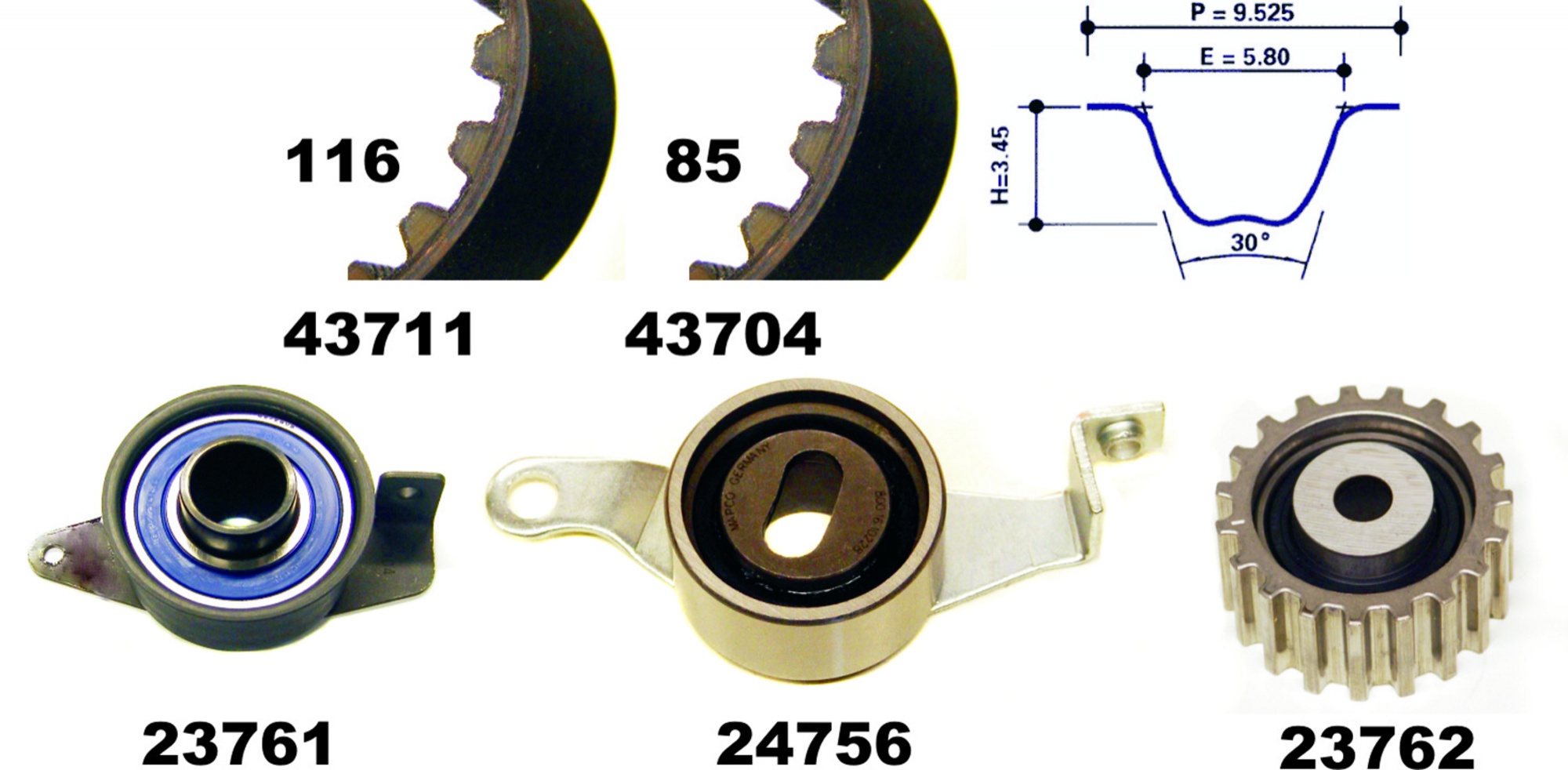 Zahnriemensatz, Satz, FORD, MAZDA