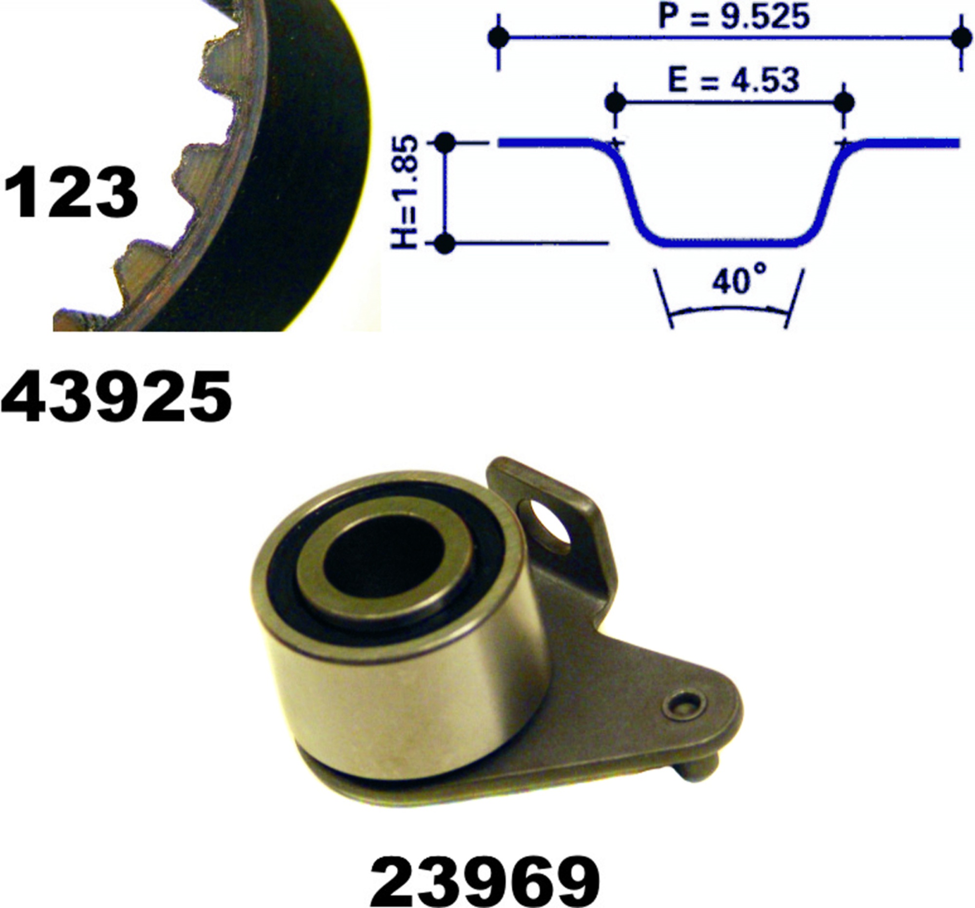 Zahnriemensatz, Satz, VOLVO
