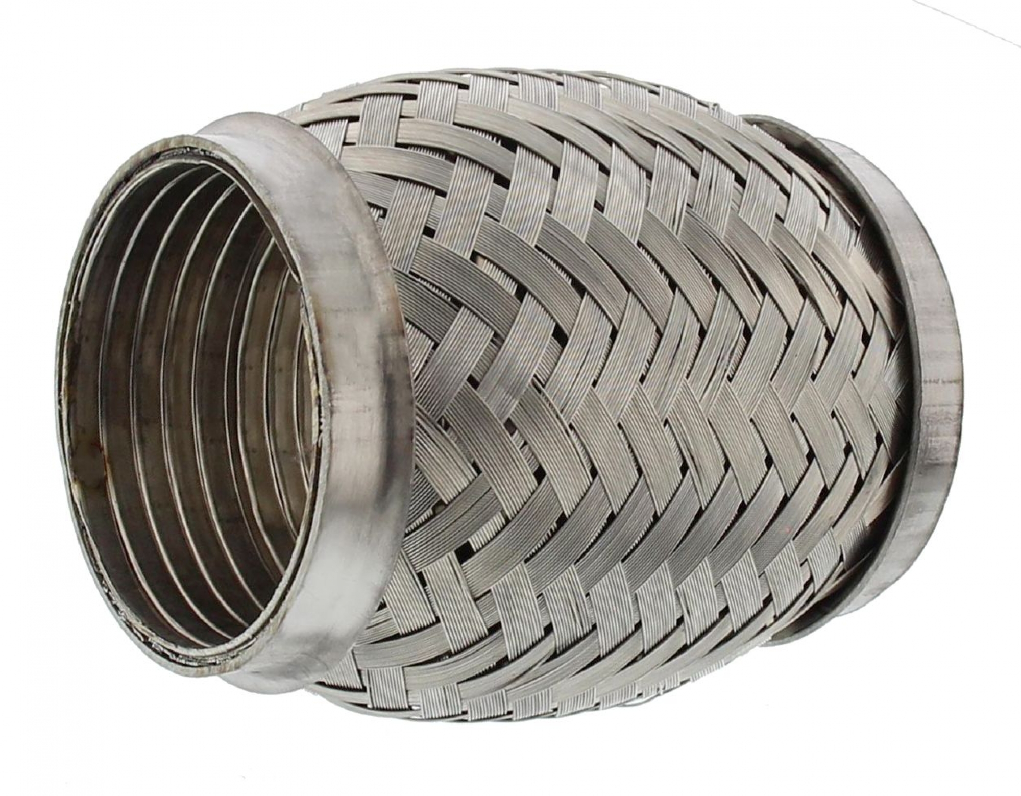 Universal-Flexrohr, Abgasanlage Flexrohr, 100 x 60 mm, ohne Anschlussrohr