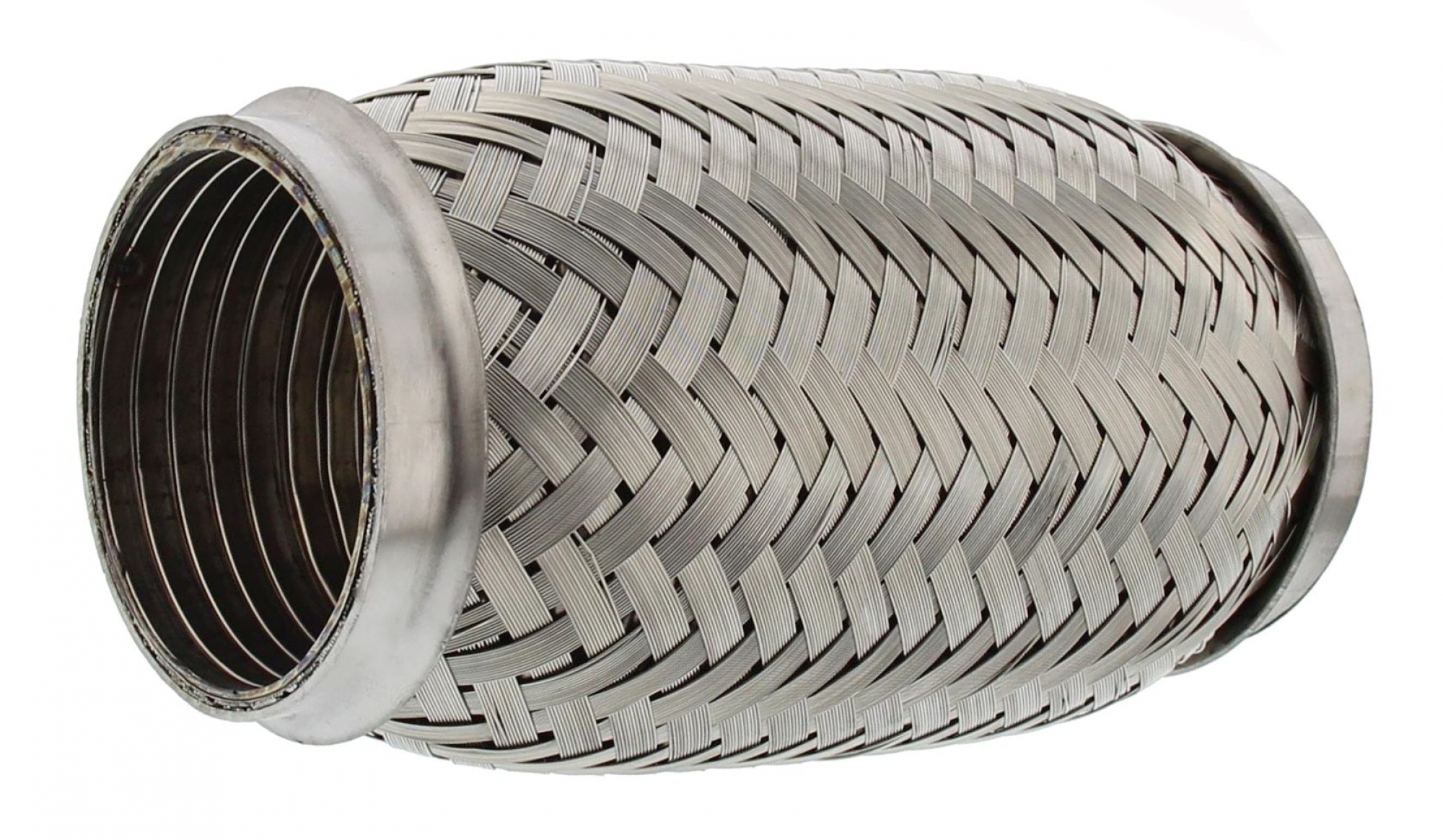 Universal-Flexrohr, Abgasanlage Flexrohr, 150 x 60 mm, ohne Anschlussrohr