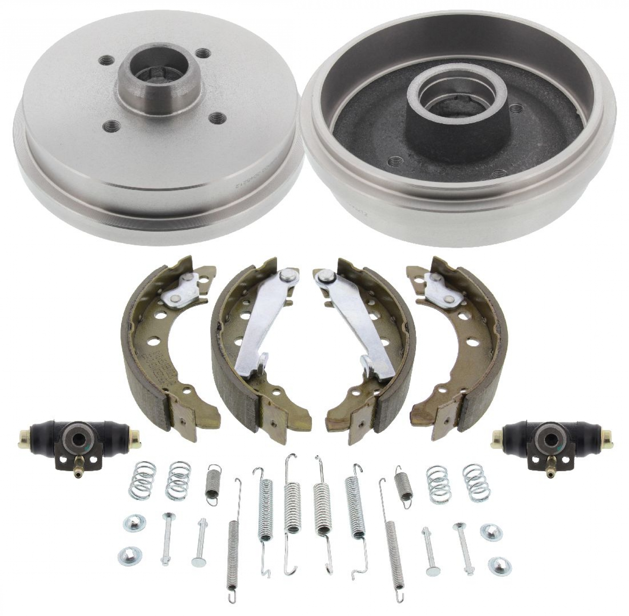 Bremsensatz, Trommelbremse, Satz, Hinterachse, AUDI, SEAT, VW