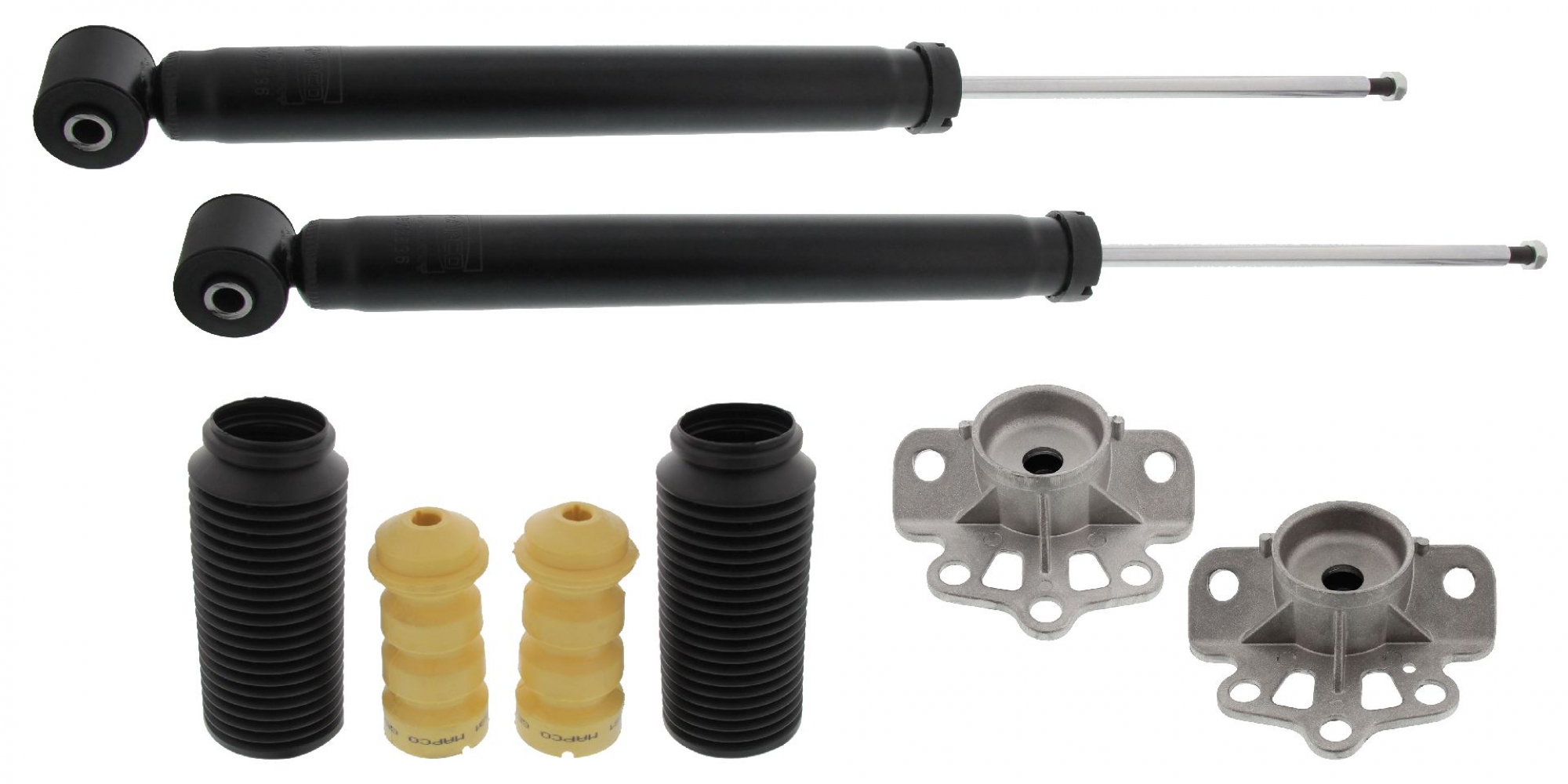 Montagesatz, Stoßdämpfer, HA, FIAT PUNTO, OPEL CORSA D