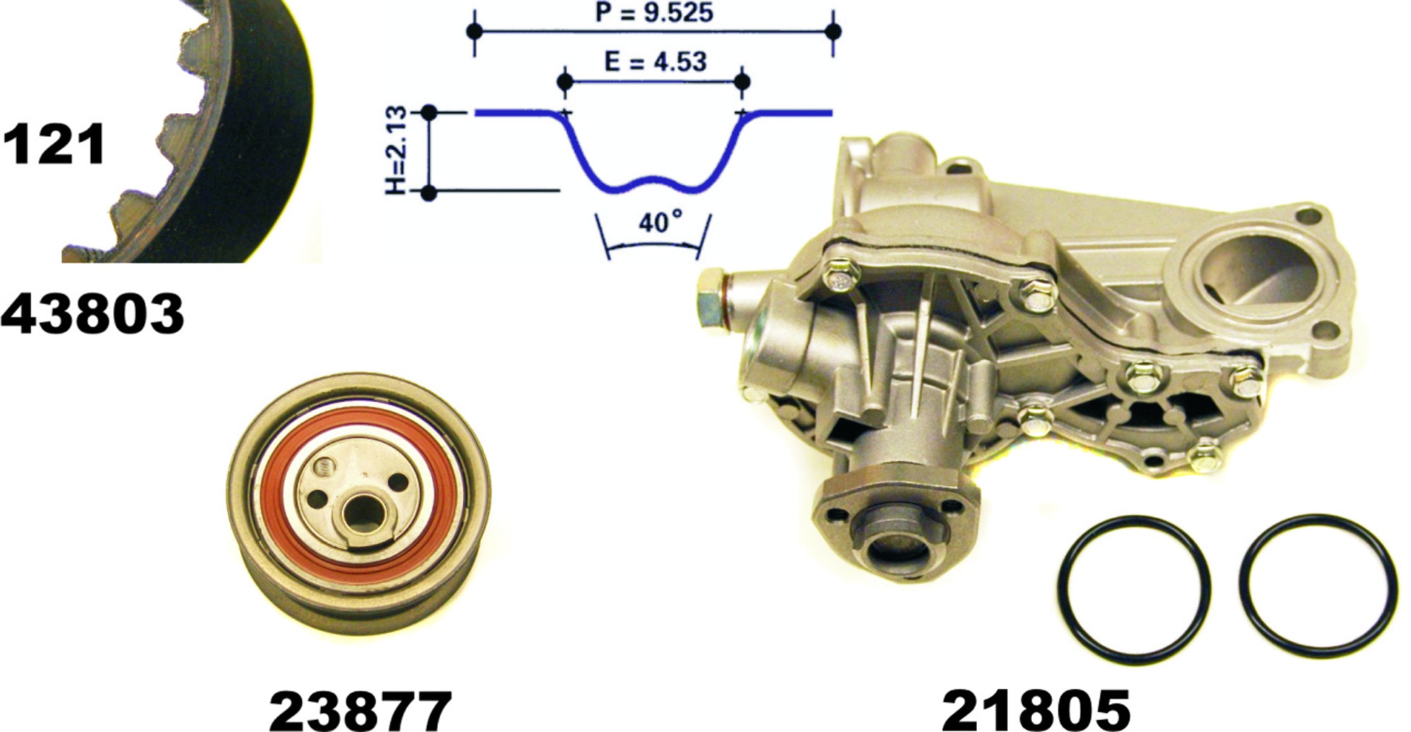 Wasserpumpe + Zahnriemensatz, Satz, AUDI, VW