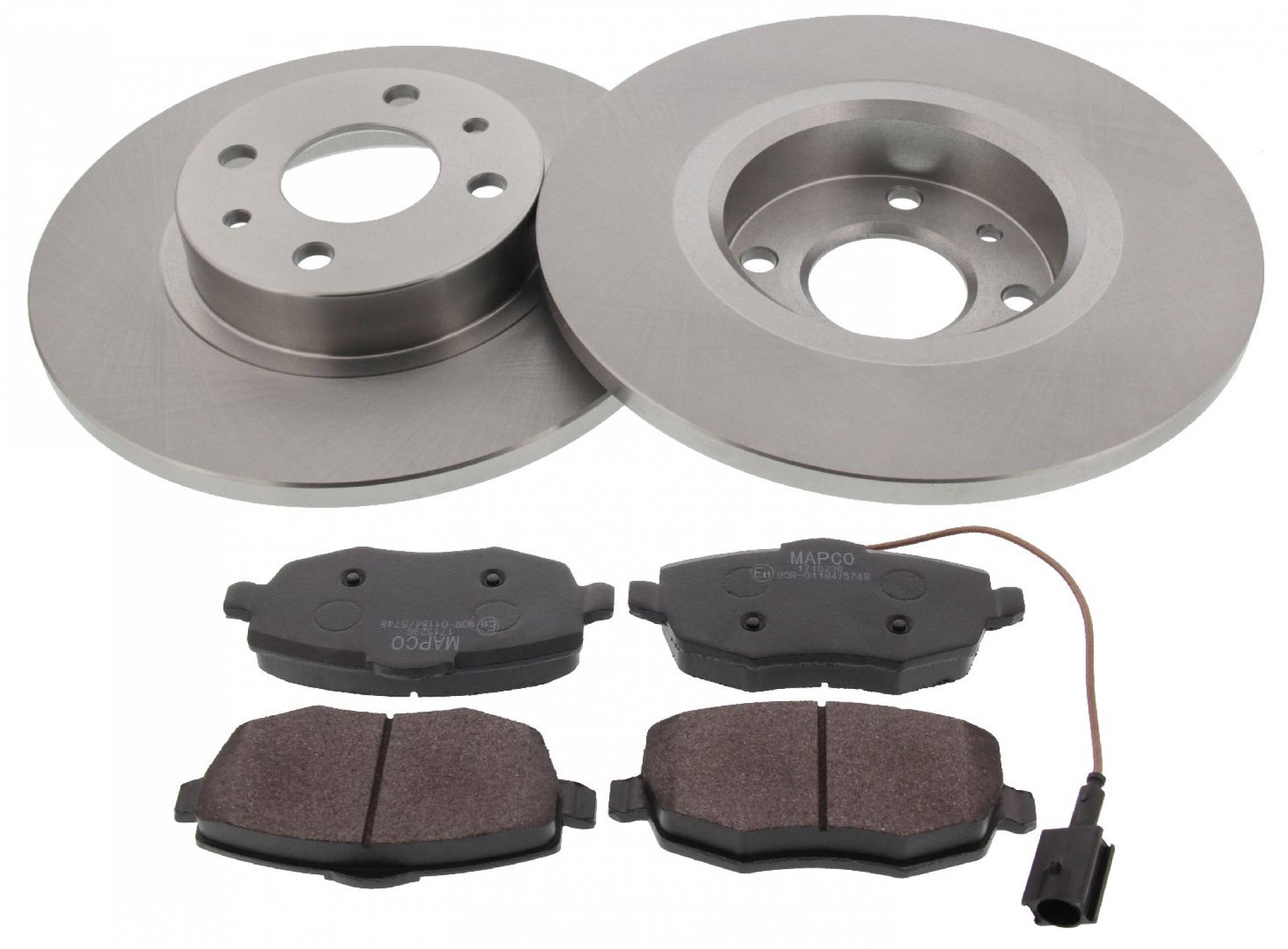 Bremsensatz, Scheibenbremse, Vorderachse, Satz, LANCIA