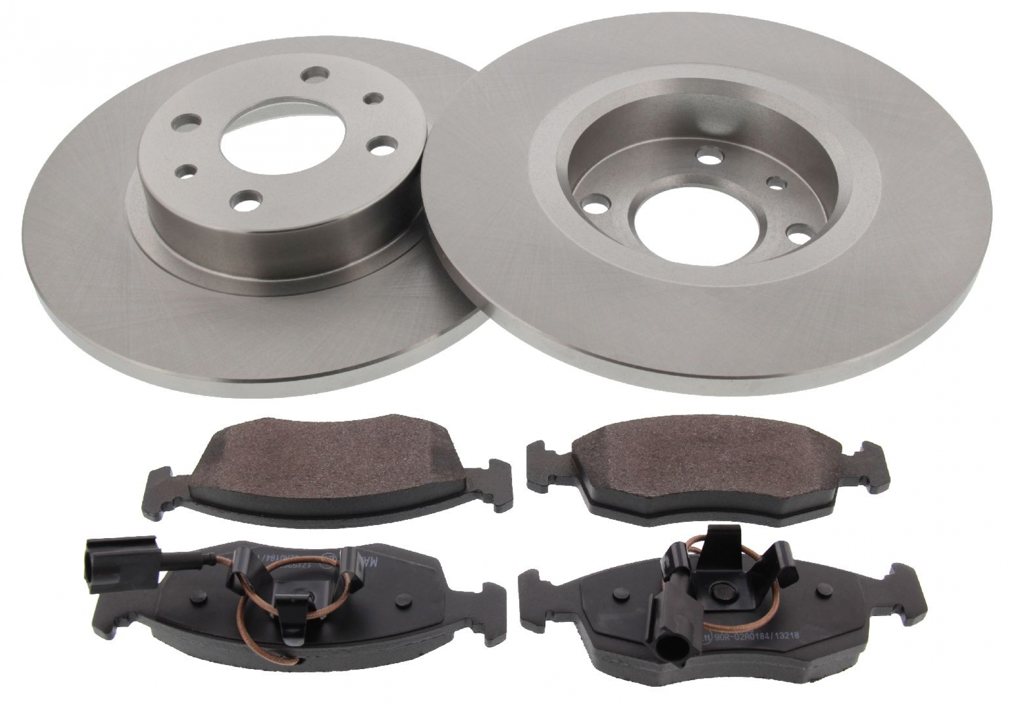 Bremsensatz, Scheibenbremse, Vorderachse, Satz, FIAT