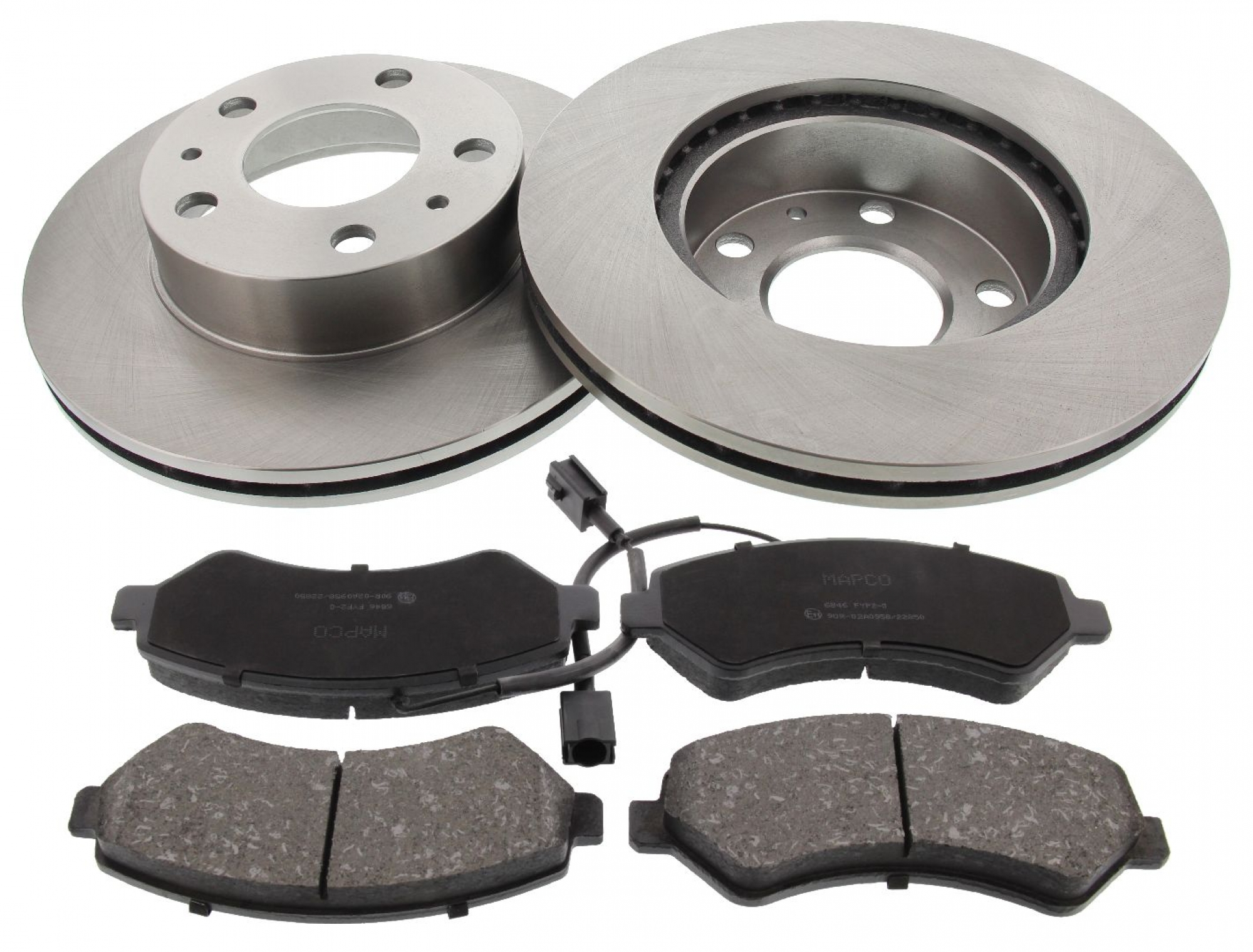 Bremsensatz, Scheibenbremse, Vorderachse, Satz, CITROËN, FIAT, PEUGEOT