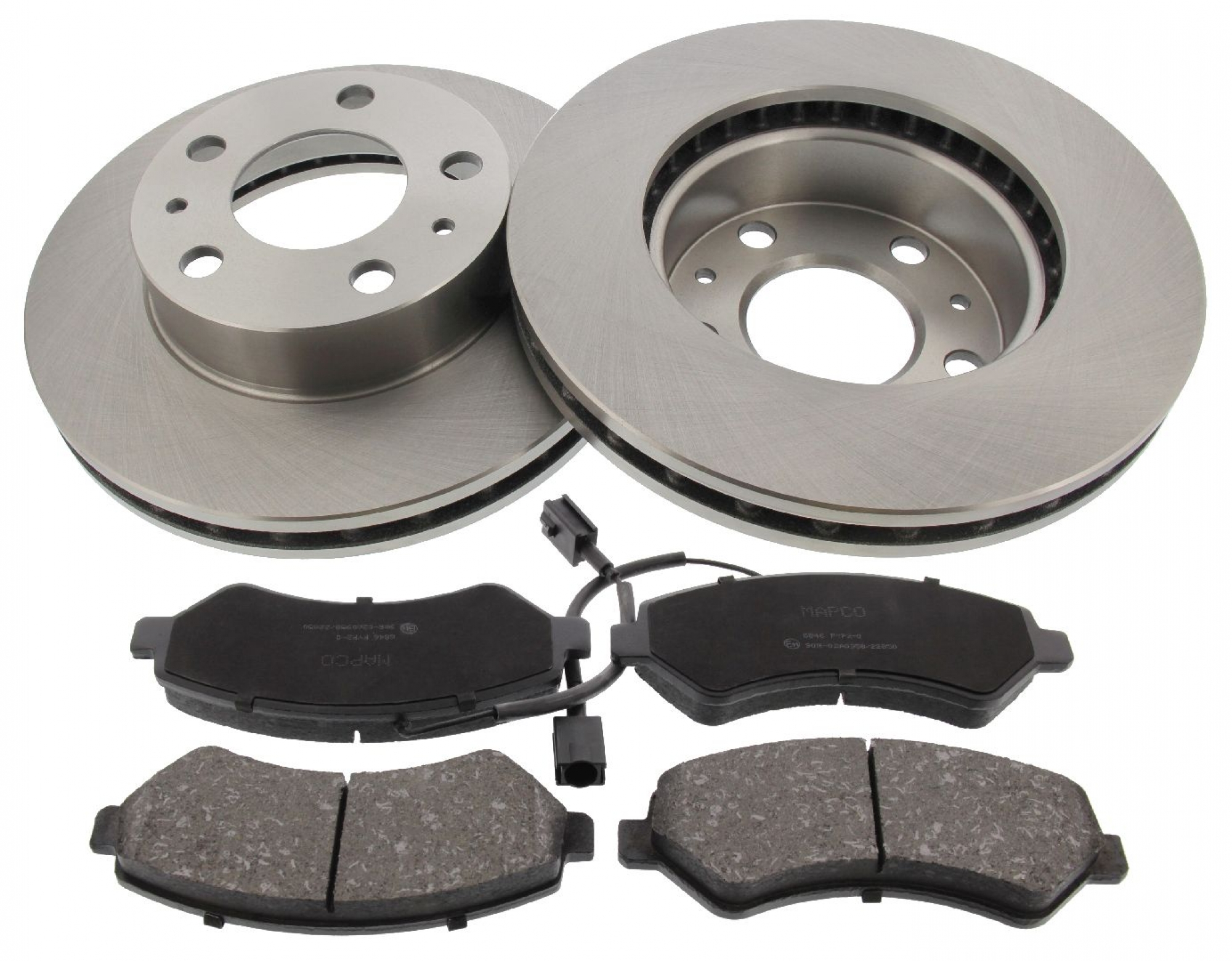 Bremsensatz, Scheibenbremse, Vorderachse, Satz, CITROËN, FIAT, PEUGEOT