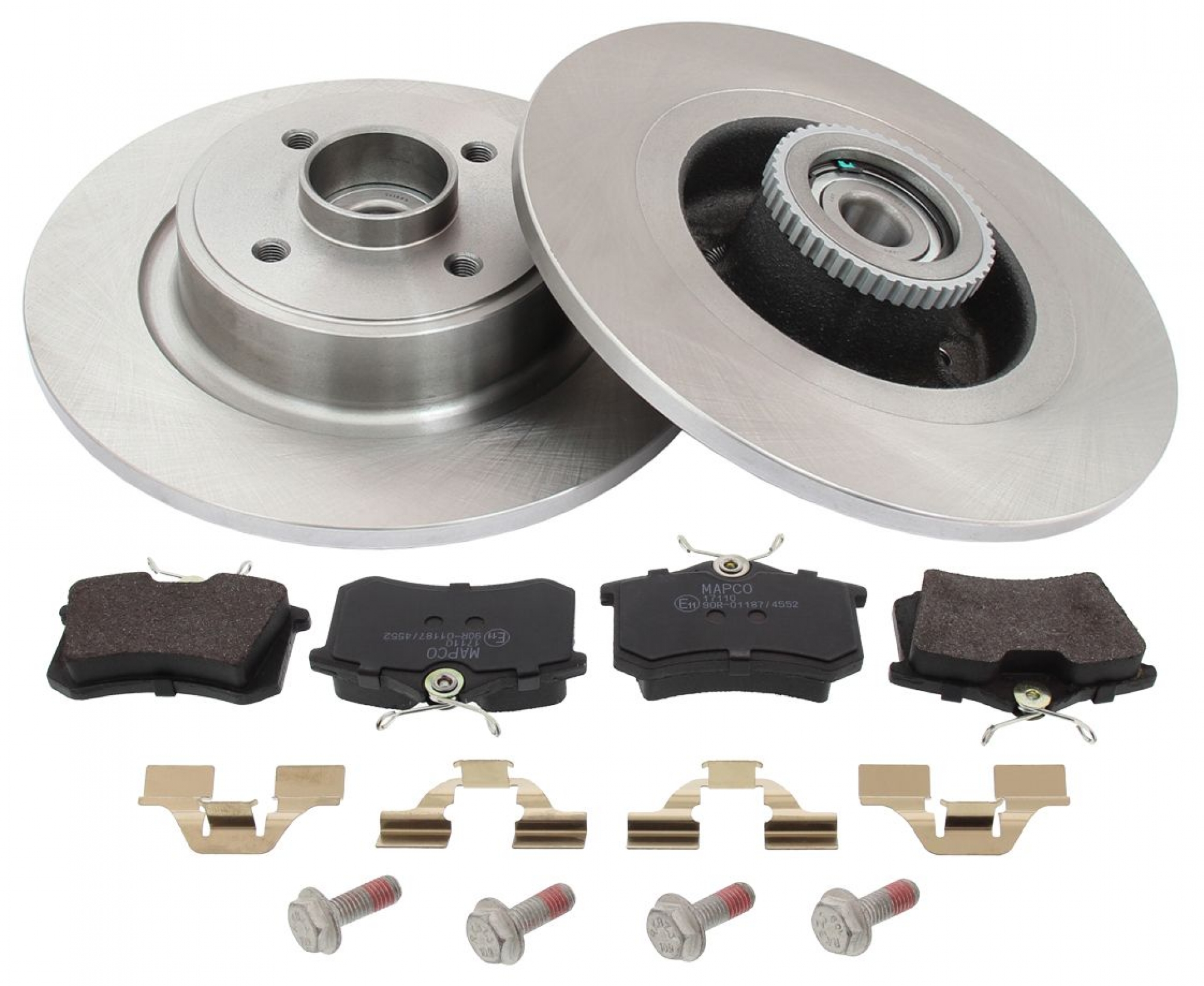 Bremsensatz, Scheibenbremse, Hinterachse, Satz, RENAULT