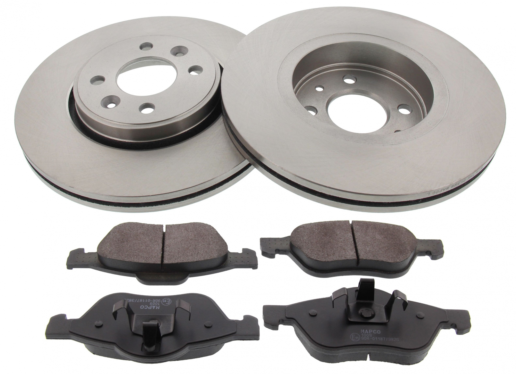 Bremsensatz, Scheibenbremse, Vorderachse, Satz, RENAULT