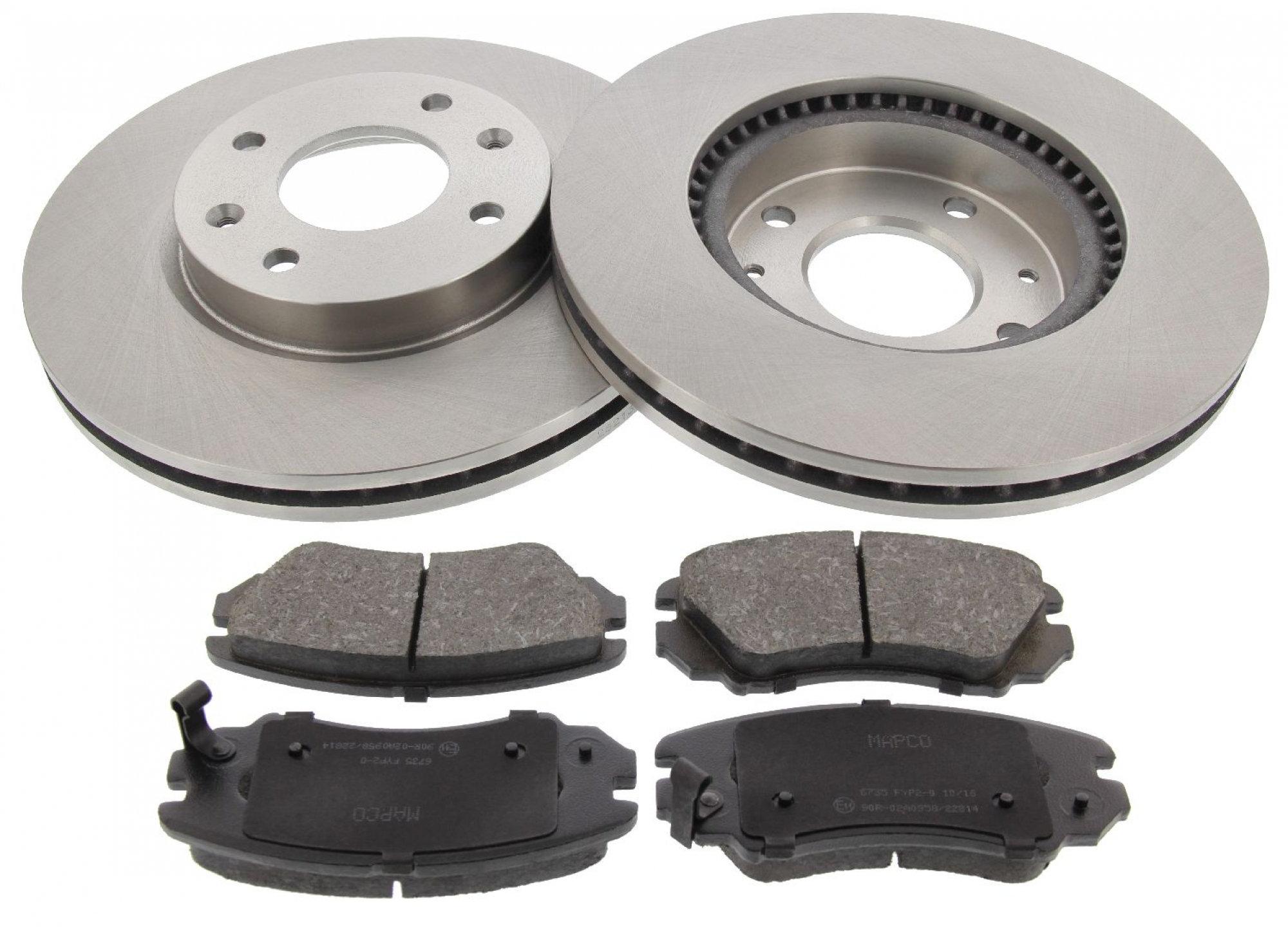 Bremsensatz, Scheibenbremse, Vorderachse, Satz, HYUNDAI, KIA